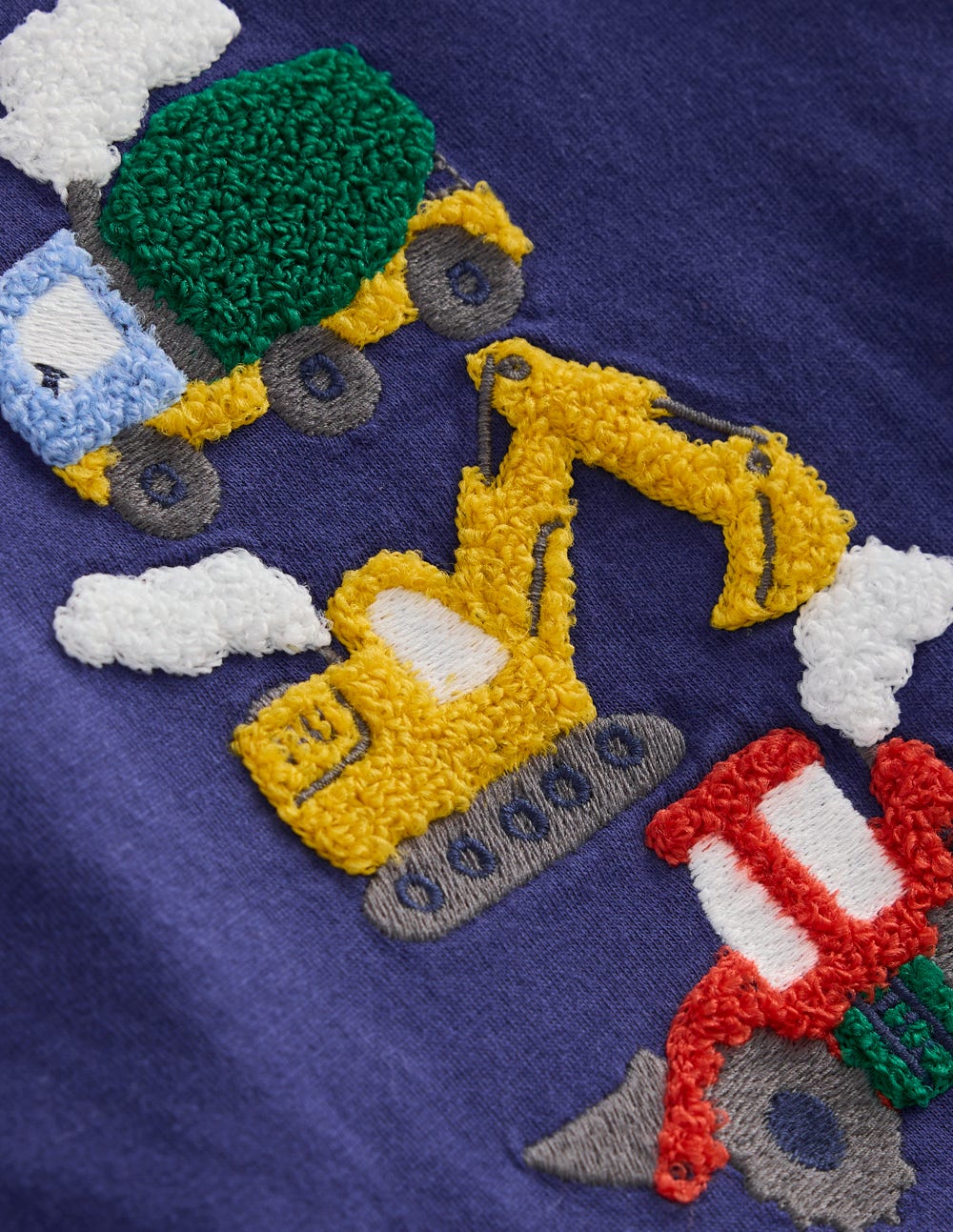 Appliqué Jersey Play Set-Blue Vehicles - Image 3