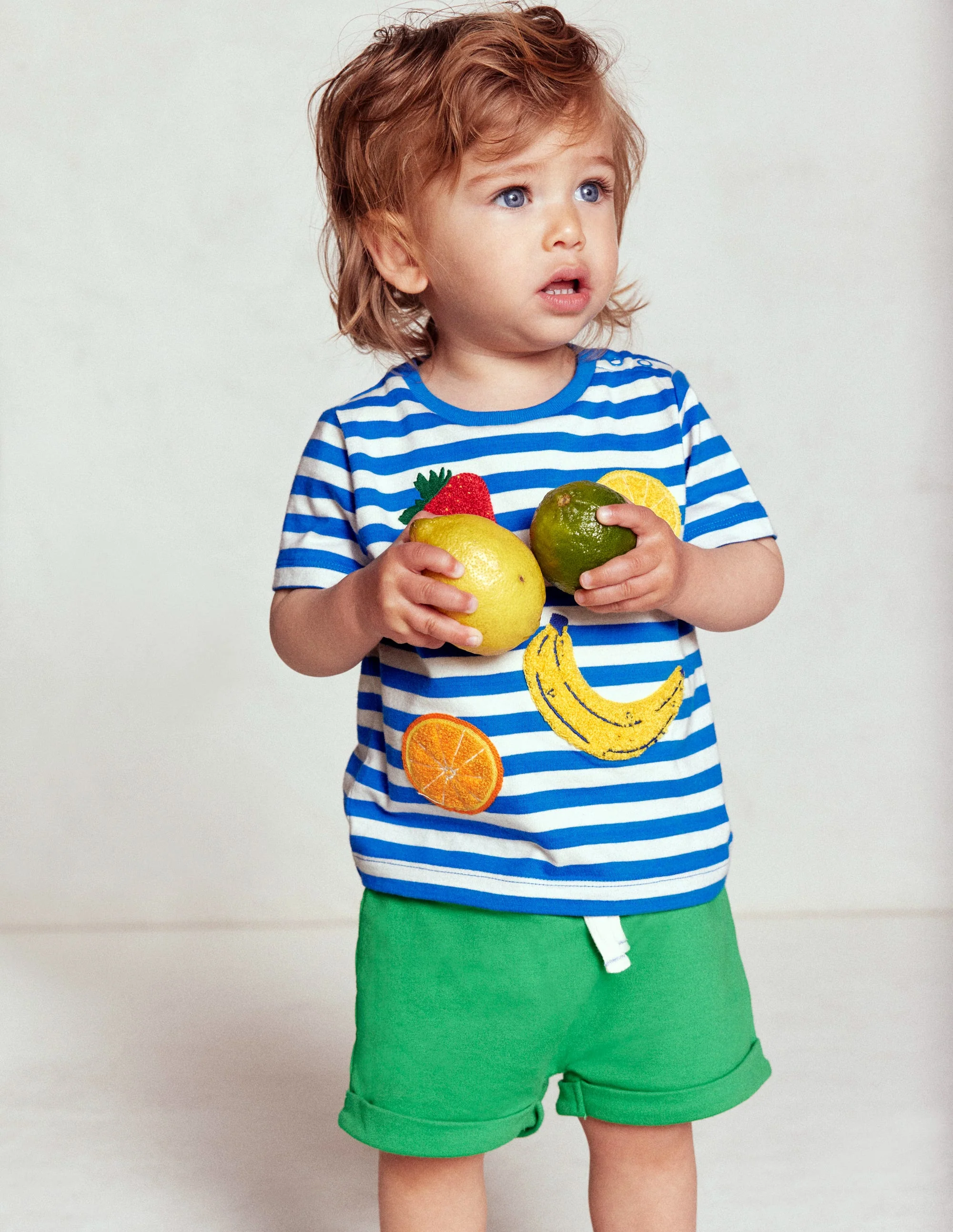 Boys Jersey Shorts-Sapling Green - Image 4