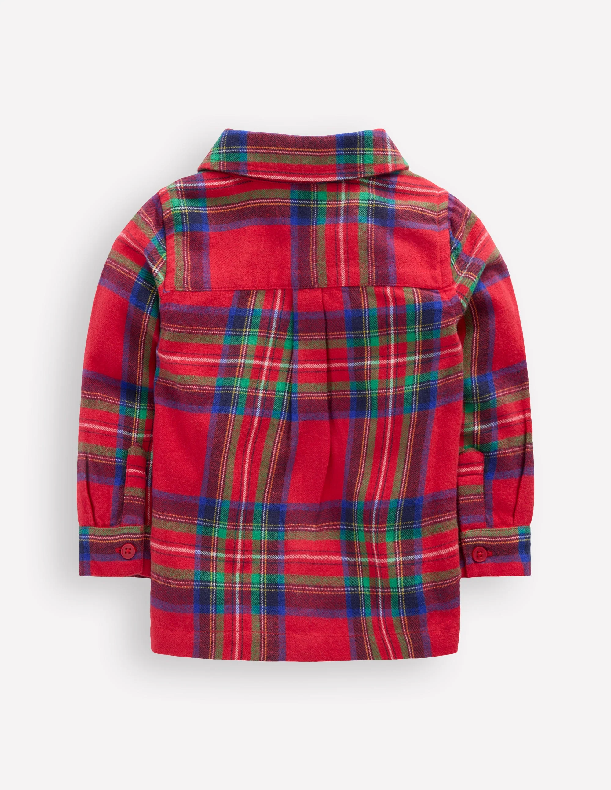 Boys Shirt-Red Check - Image 2