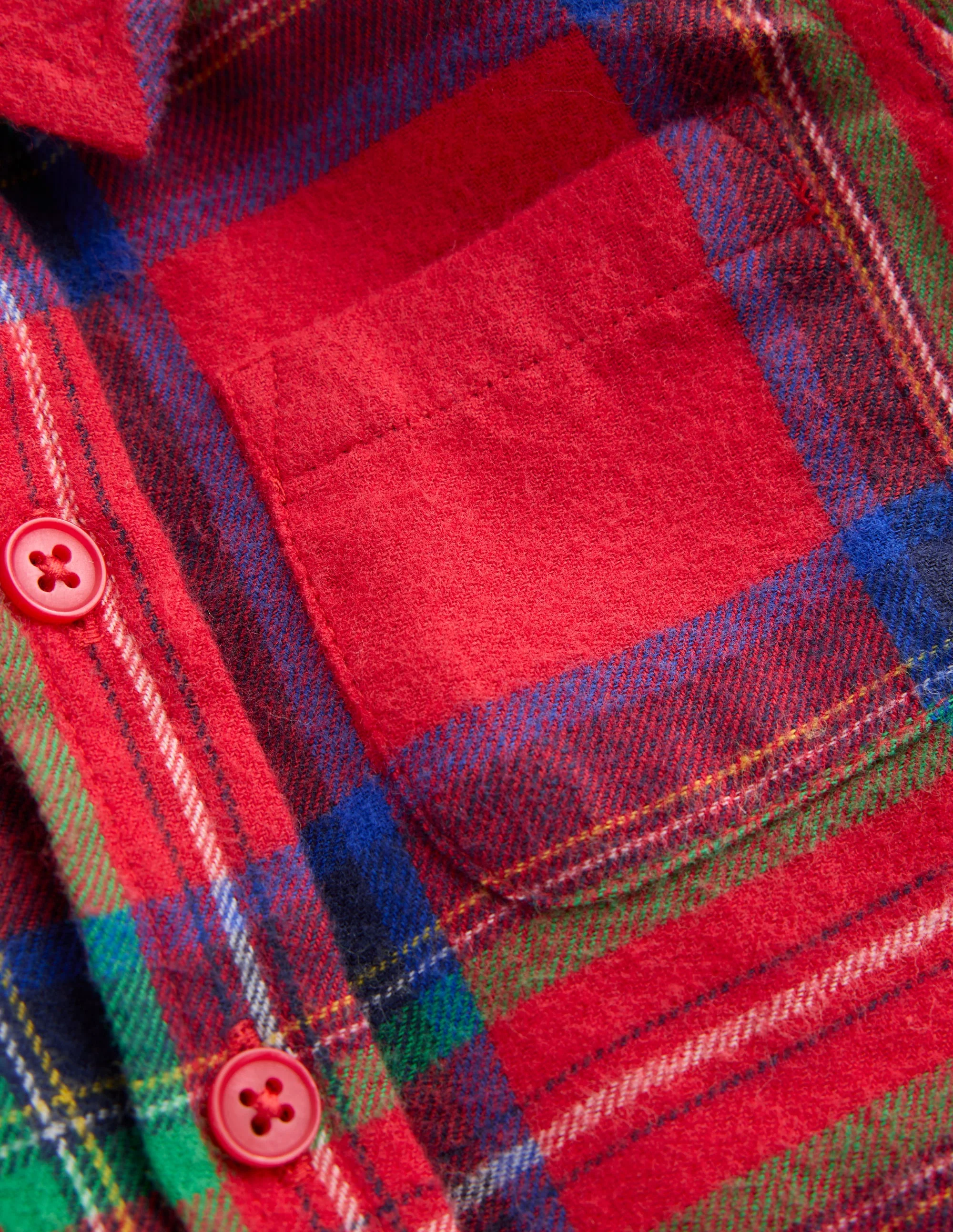 Boys Shirt-Red Check - Image 3