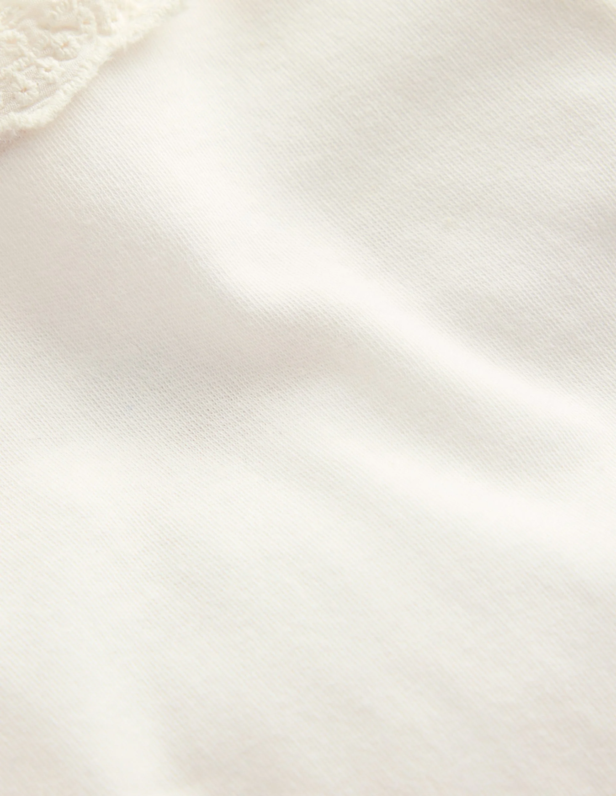 Broderie Collared Body-Soft Ivory - Image 3