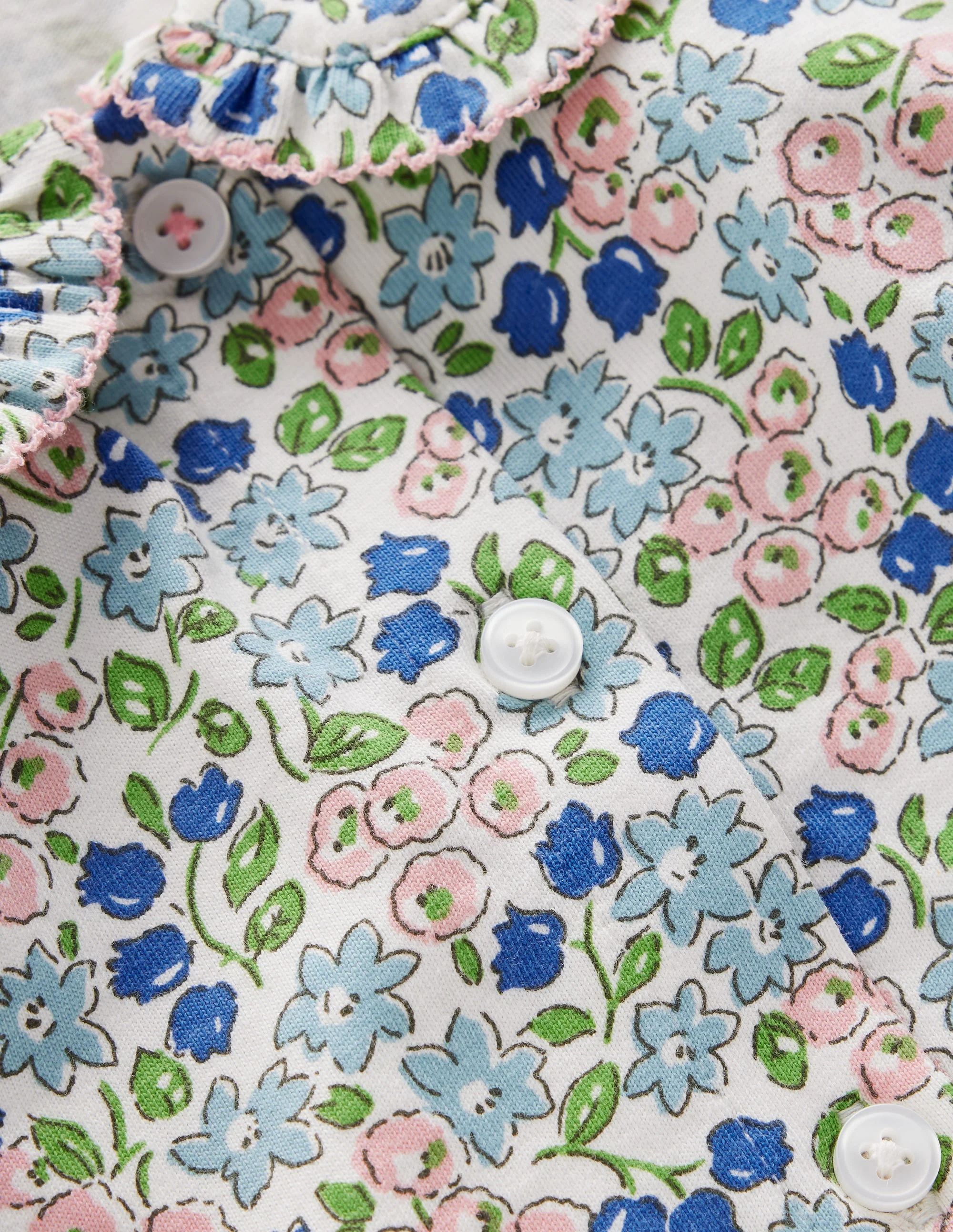 Collared Jersey Play Set-Bluebell Flowerbed - Image 3