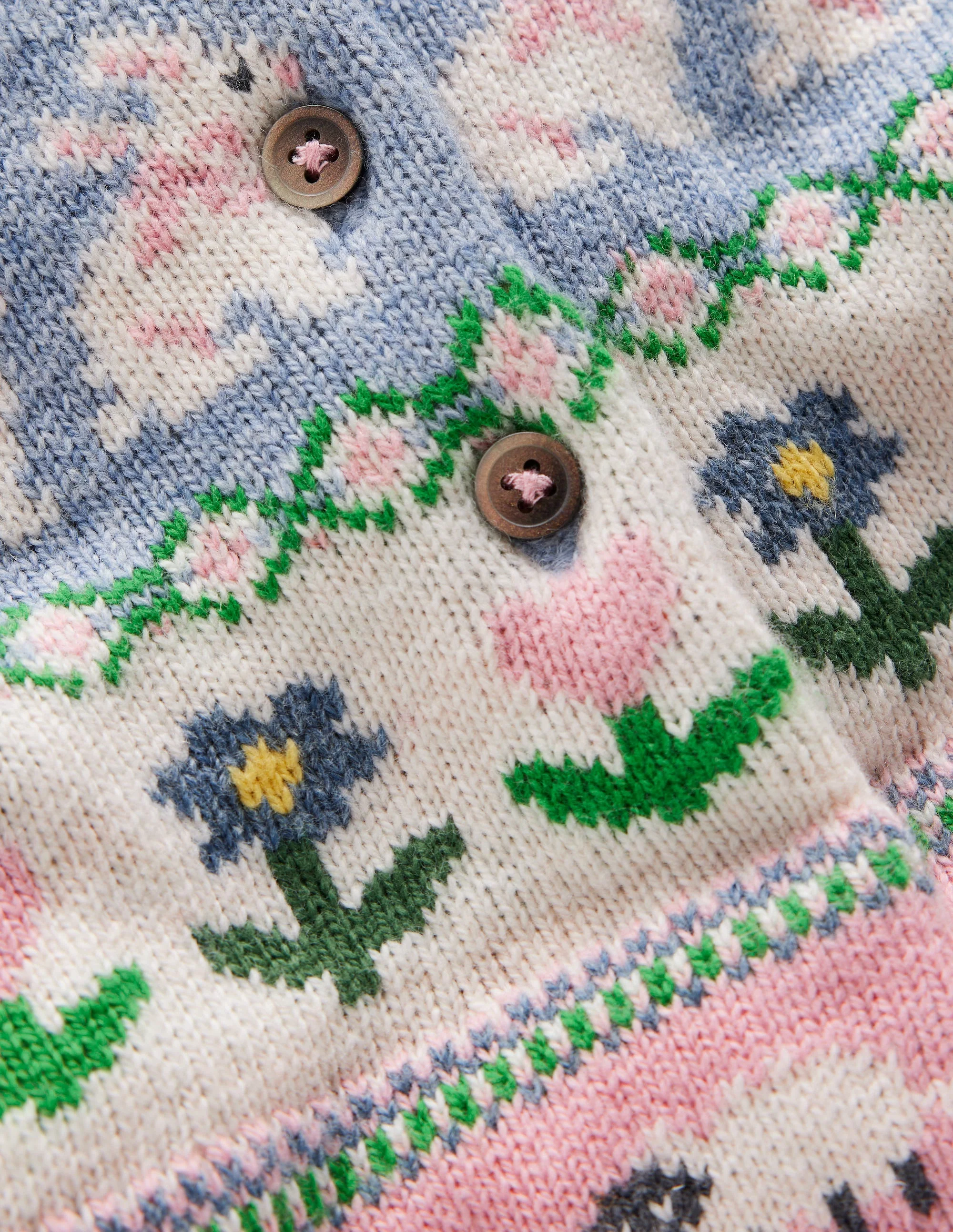 Edie Fair Isle Cardigan-Multi Easter - Image 3