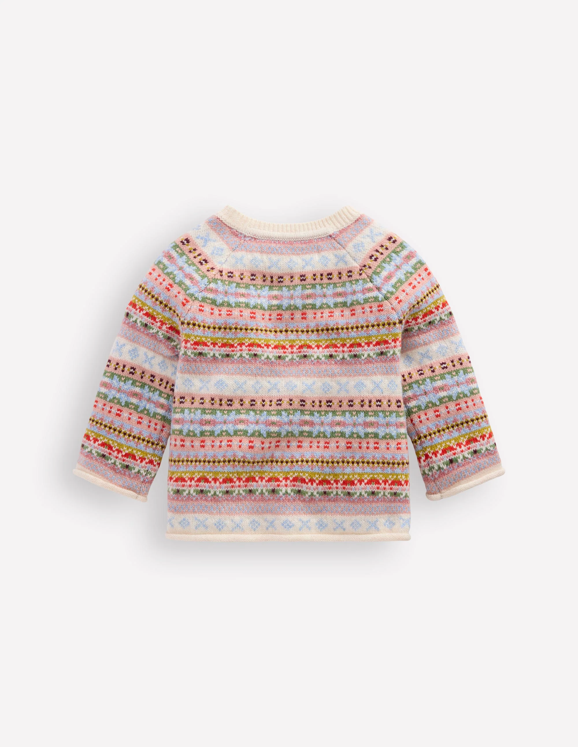 Fair Isle Cardigan-Soft Multi - Image 2