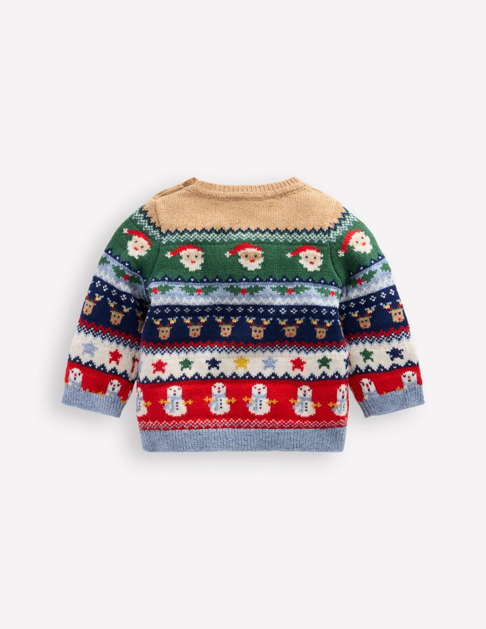 Fair isle Jumper-Multi Festive Fair Isle - Image 2