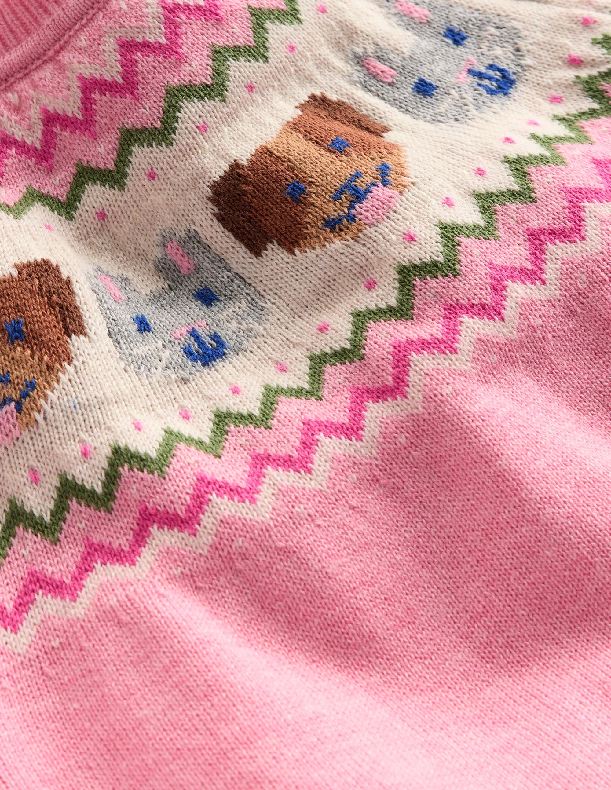 Fun Knitted Play Set-Vintage Pink Pets - Image 3