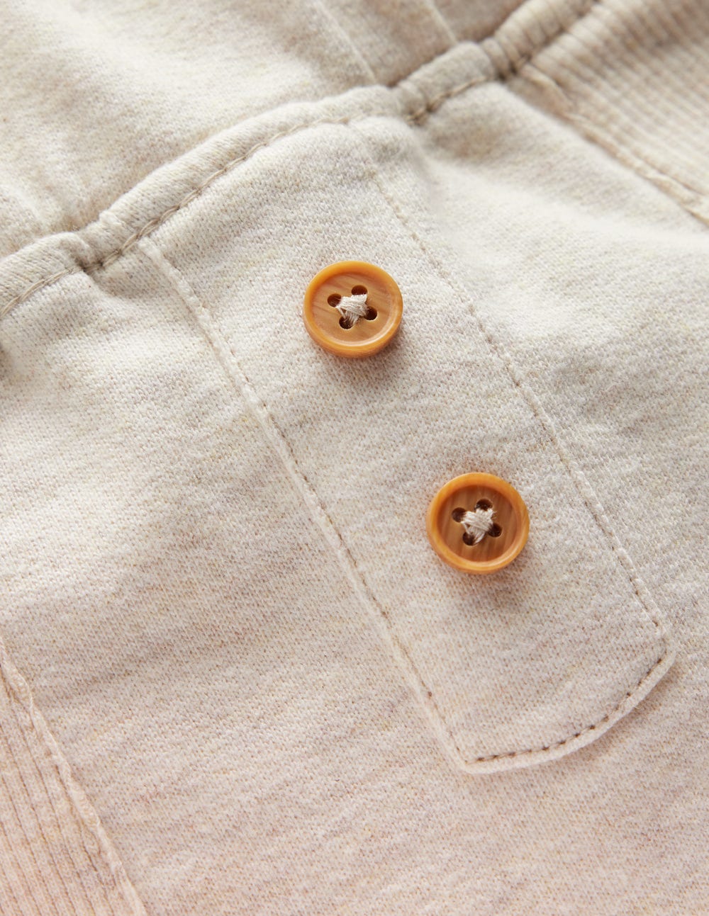 Jersey Joggers-Oatmeal - Image 3