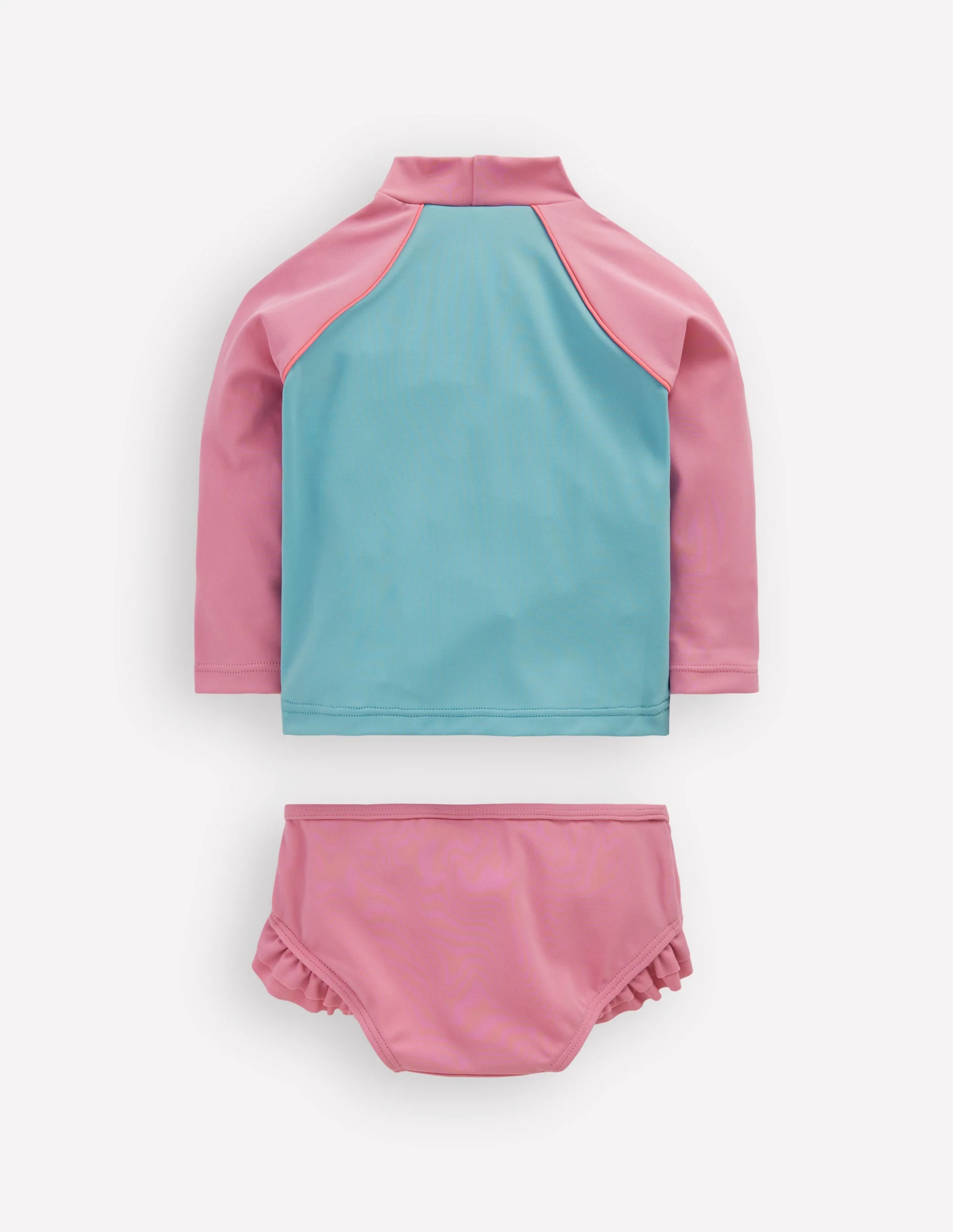 Logo Rash Vest Set-Pink Patchwork Sun - Image 2