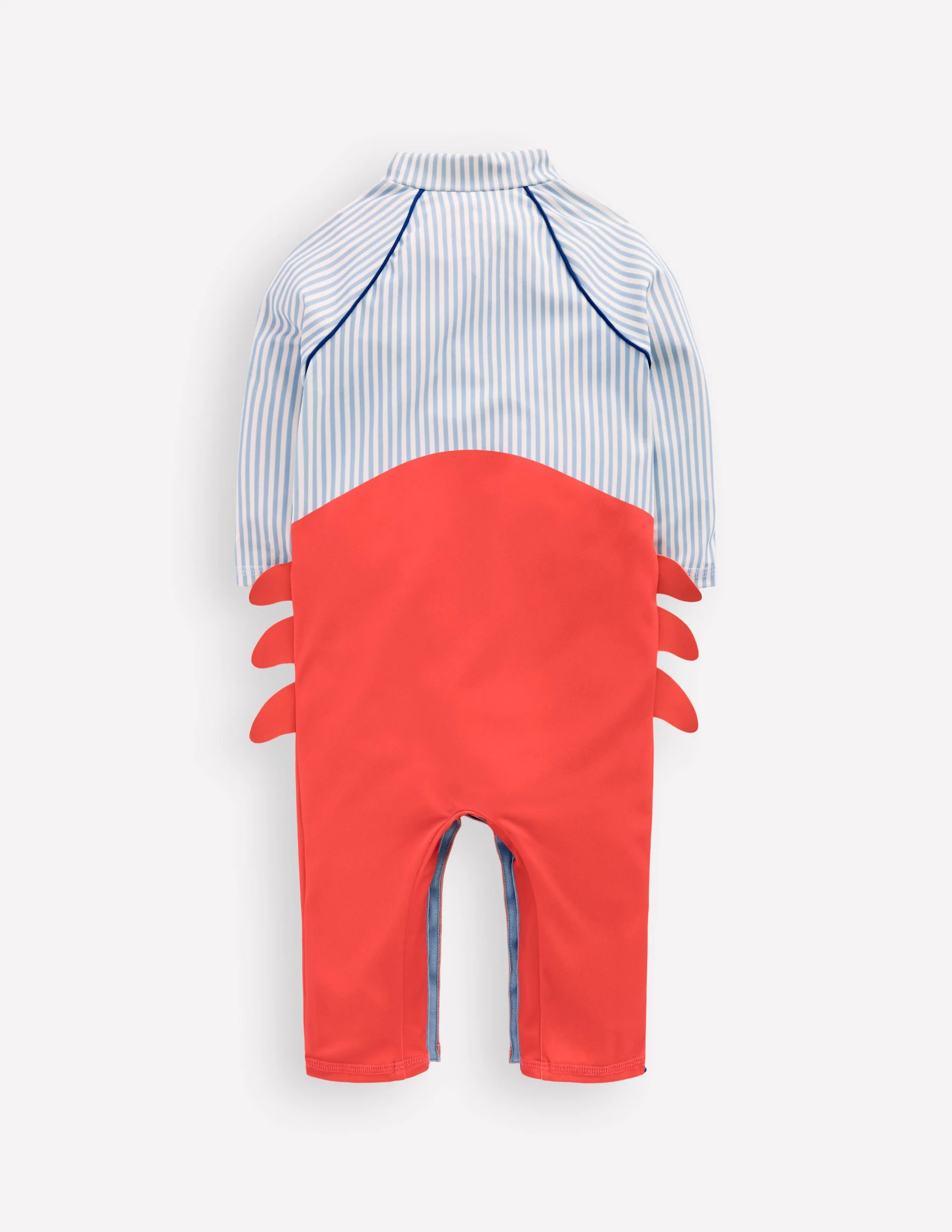Logo Sun Safe Surfsuit-Glacier Blue Crab - Image 2