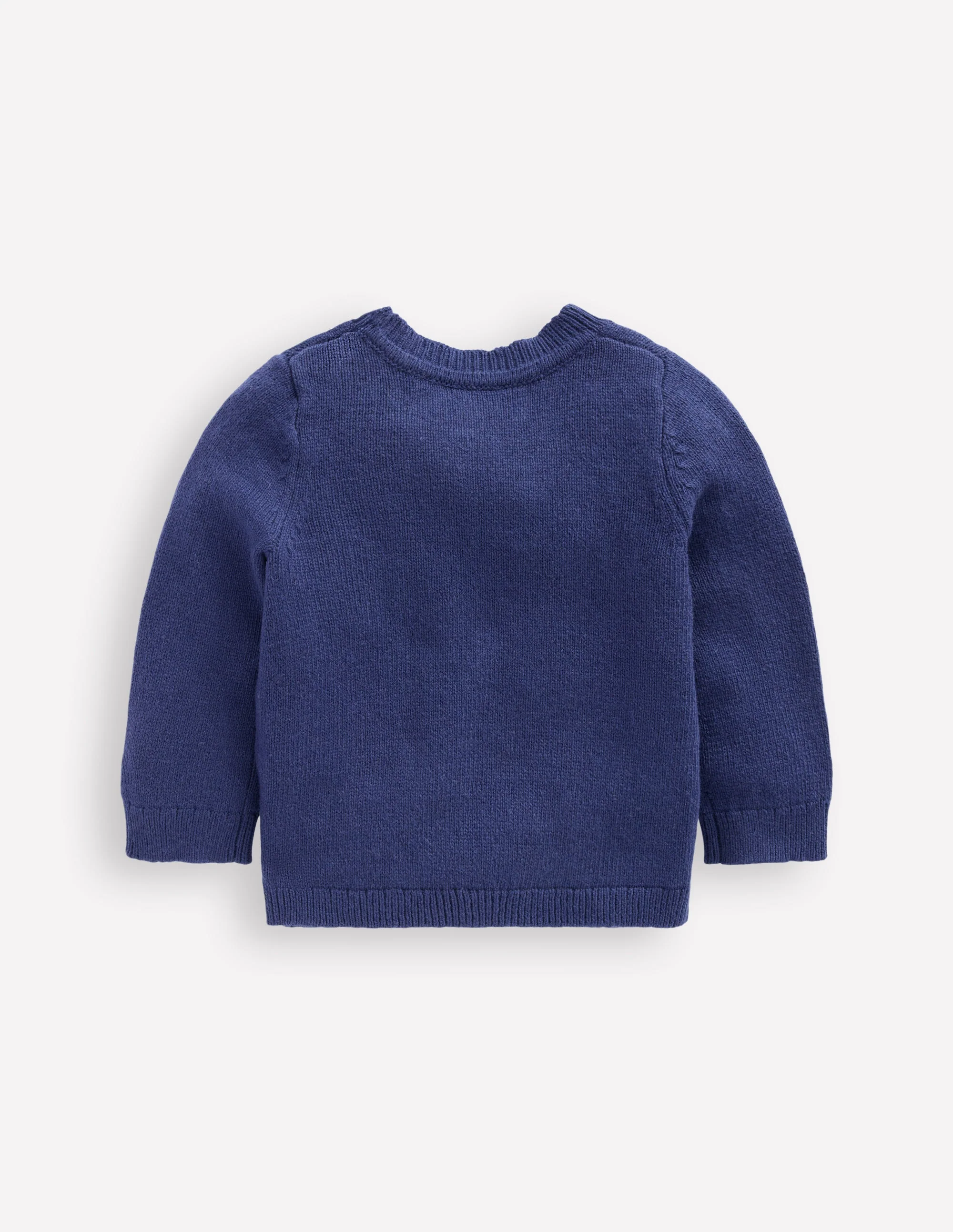 Novelty Logo Jumper-College Navy Dogs - Image 2