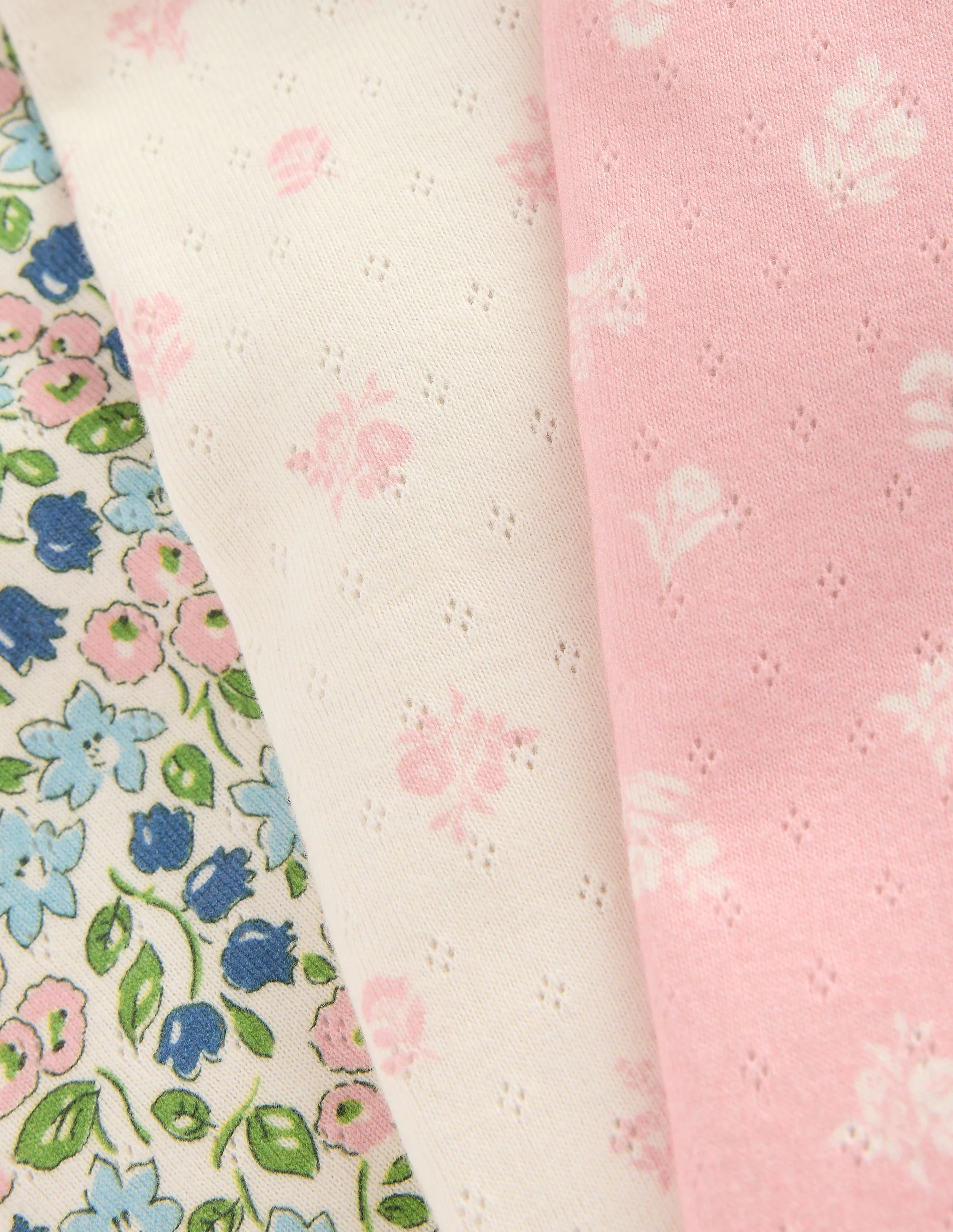 Pointelle 3-pack Leggings-Multi Ditsy Floral - Image 2