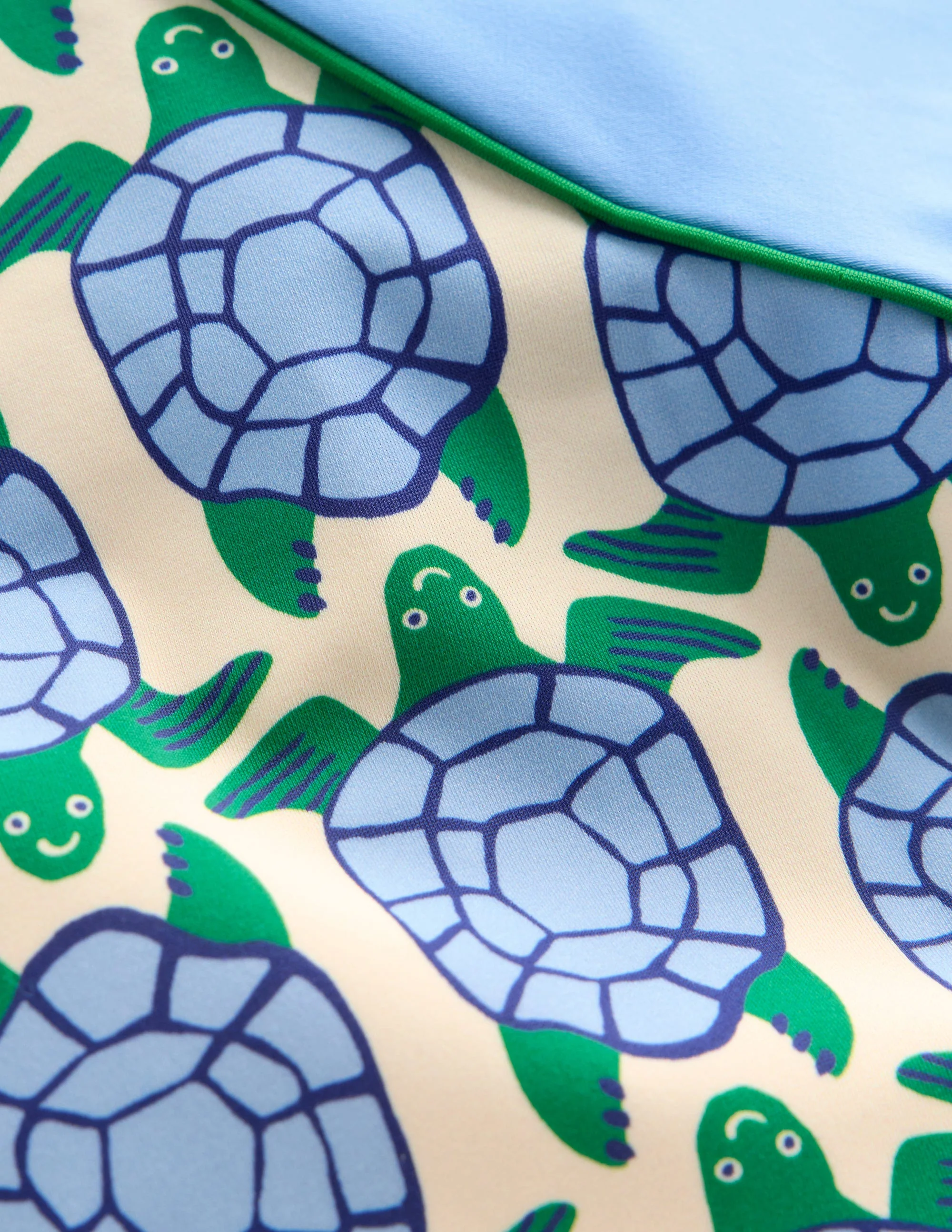 Rash Vest Set-Blue Geo Turtles - Image 3