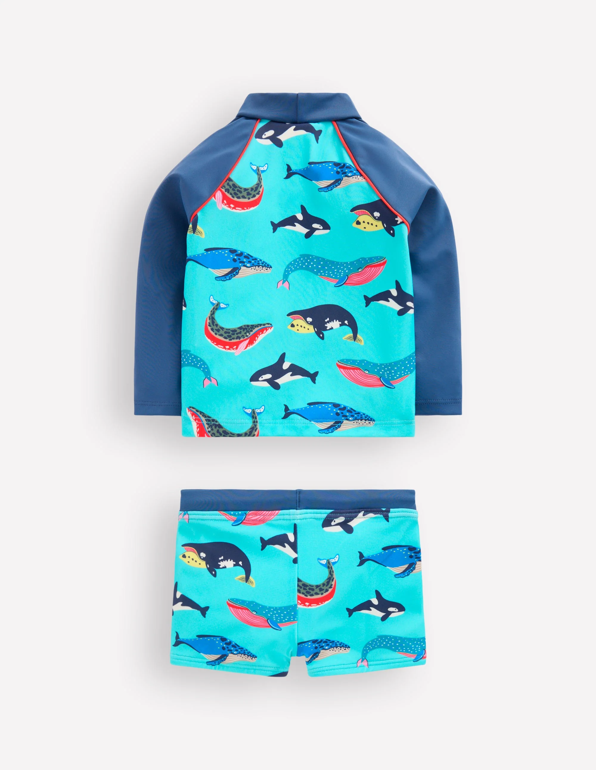 Rash Vest Set-Blue Whales - Image 2