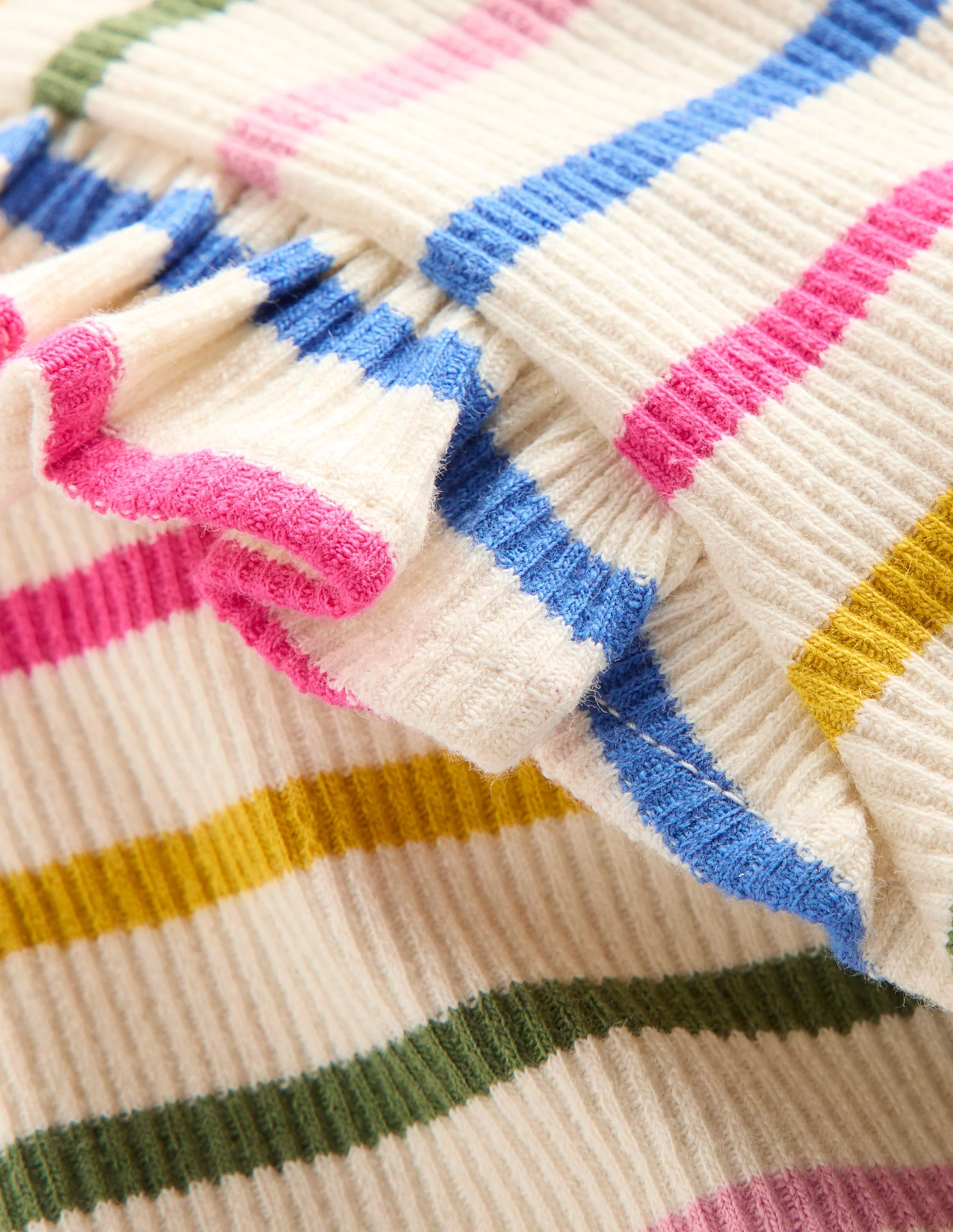 Ribbed Jersey Play Set-Multi Stripe - Image 3