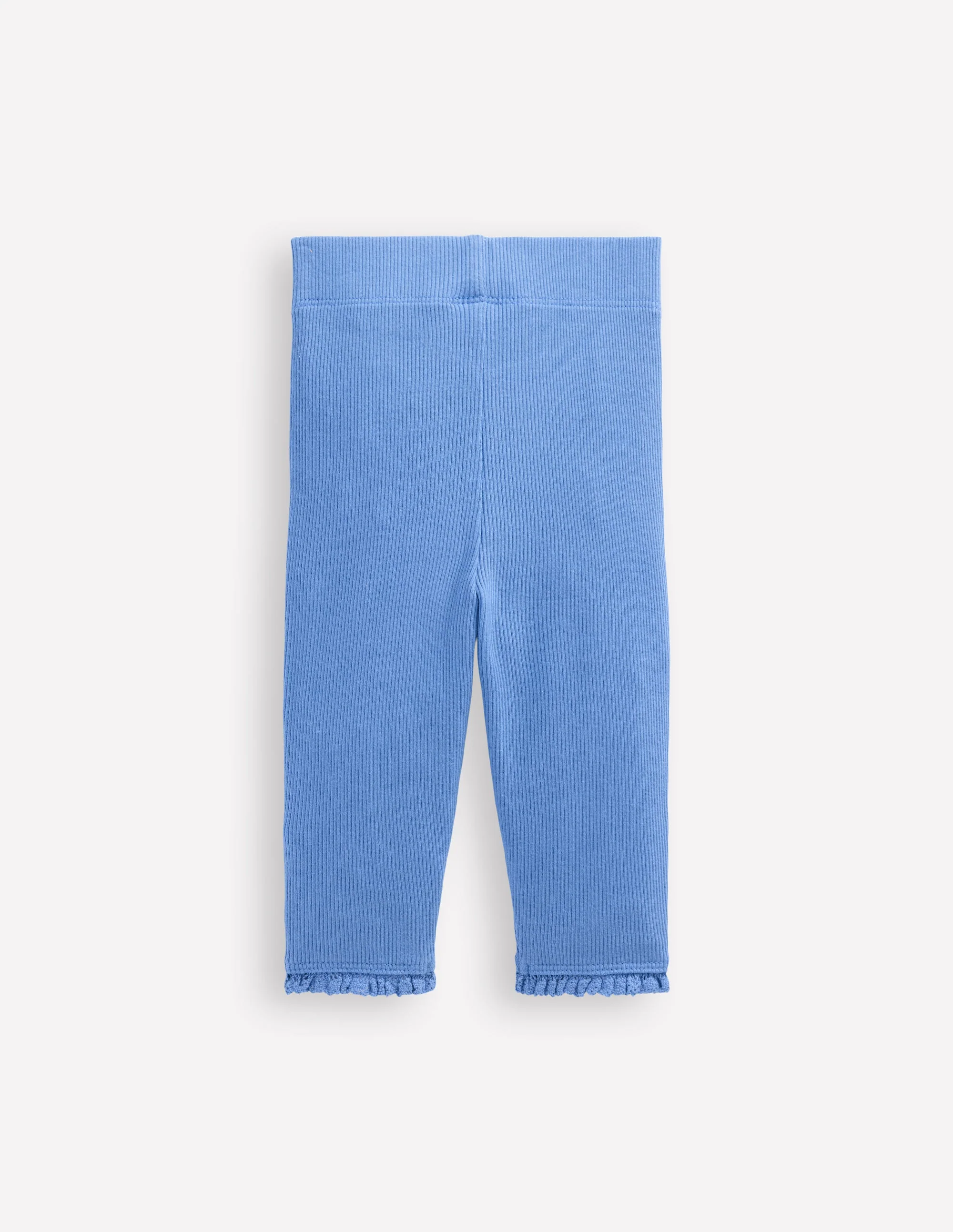 Ribbed Leggings-Forget Me Not Blue - Image 2