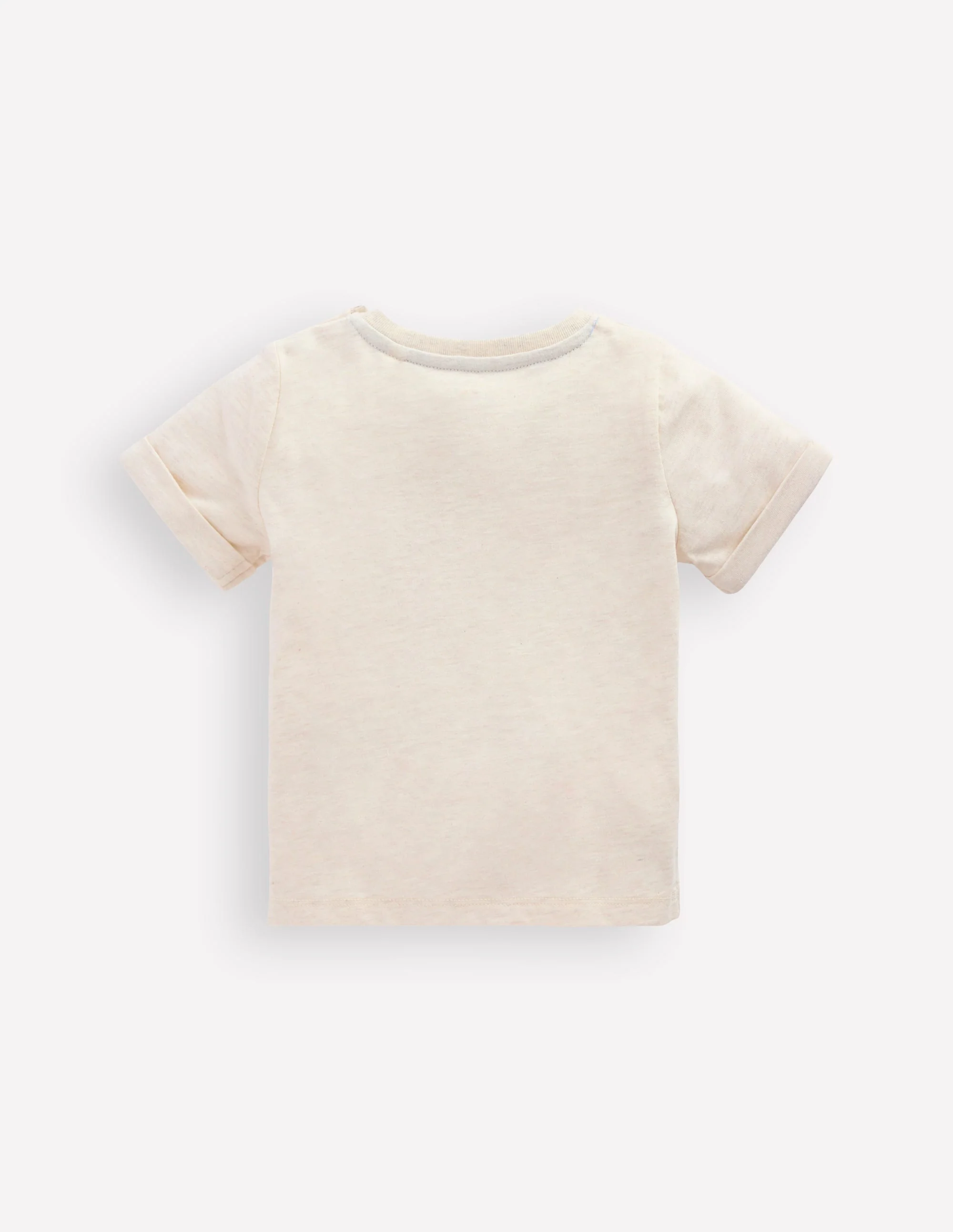 Short Sleeve Logo T-shirt-Ecru Crab - Image 2