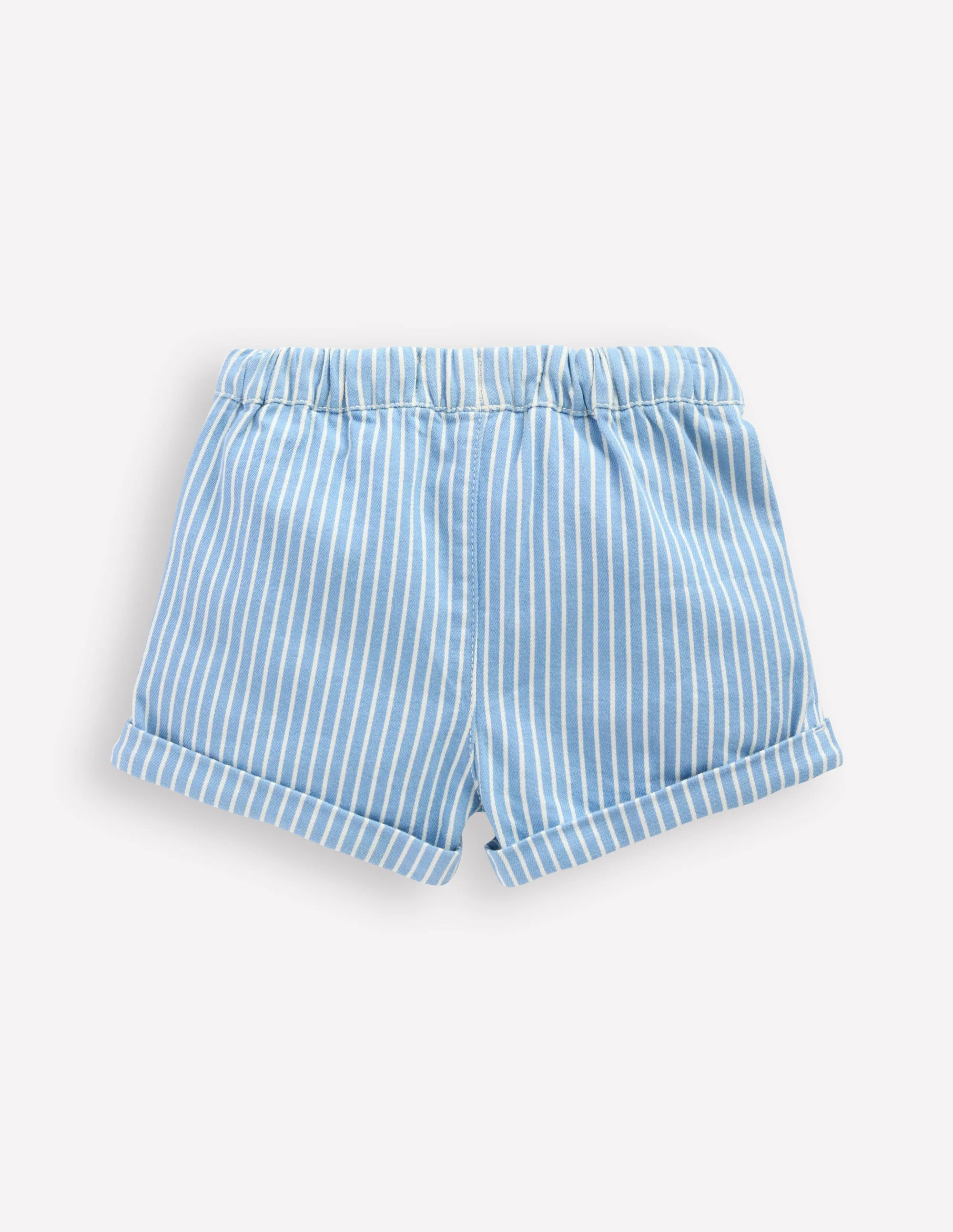 Woven Pocket Shorts-Blue Stripe - Image 2