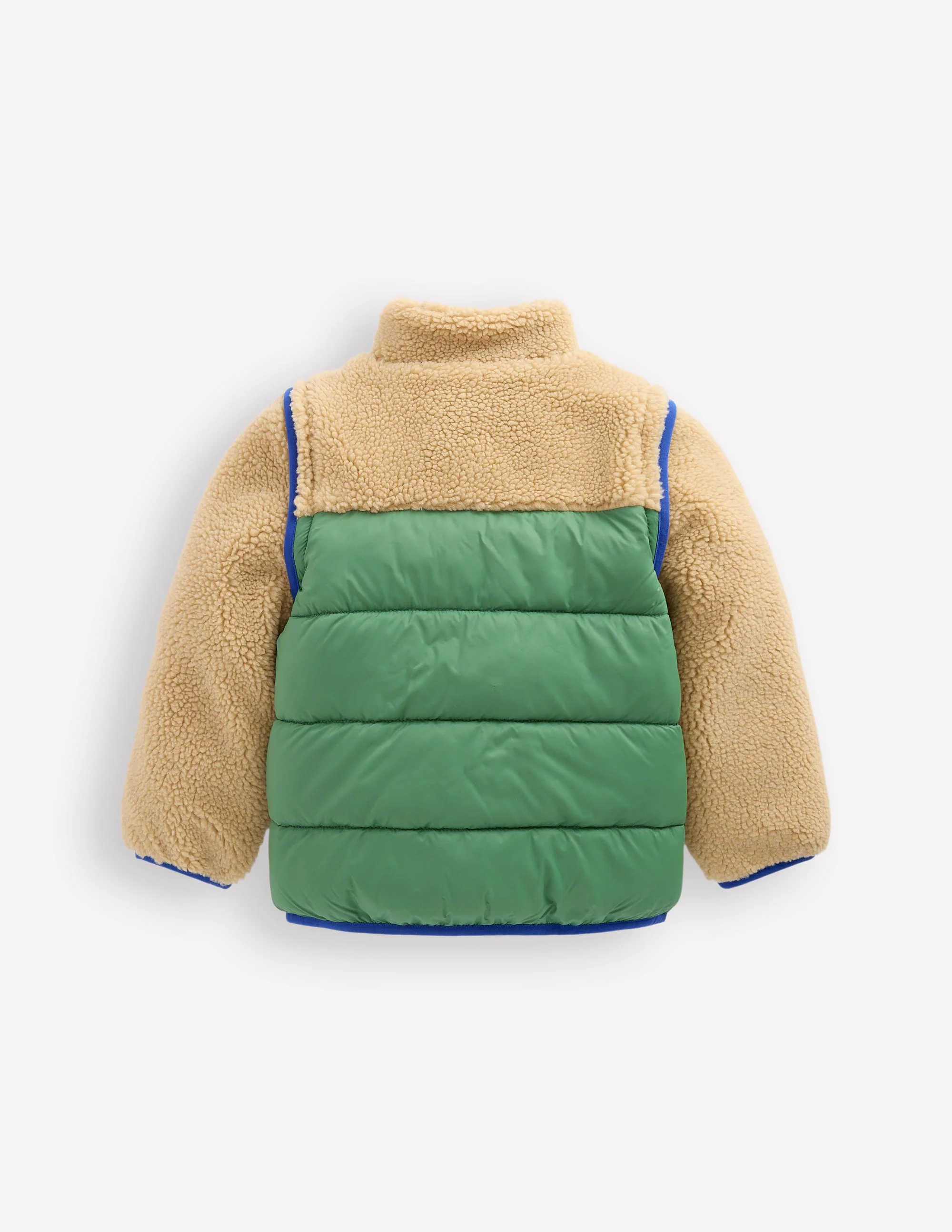 2-in-1 Borg Jacket-Winter Moss Mix - Image 2