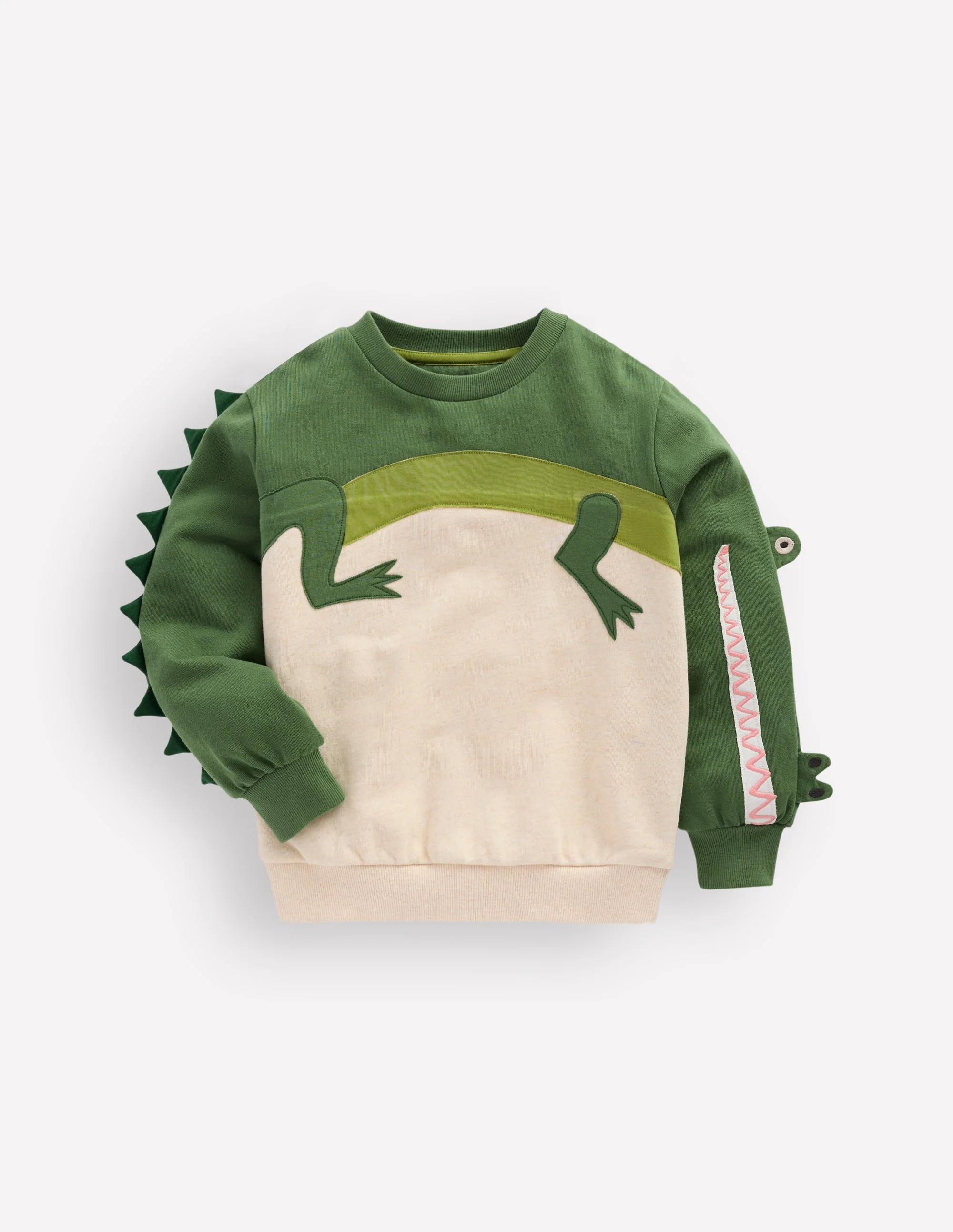 3D Animal Sweatshirt-Croc - Image 2