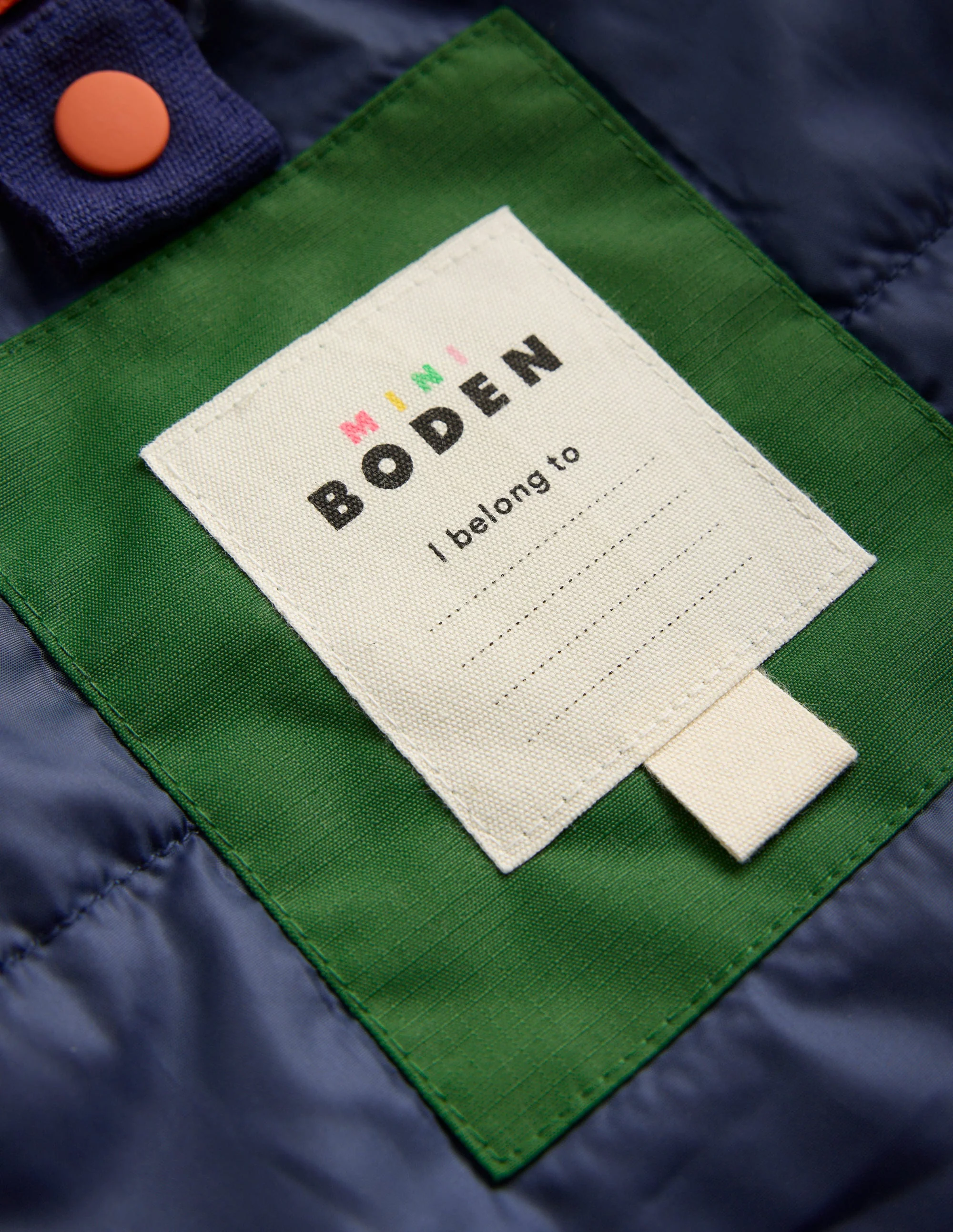 4-in-1 Waterproof Coat-Blue/Green Colourblock - Image 4