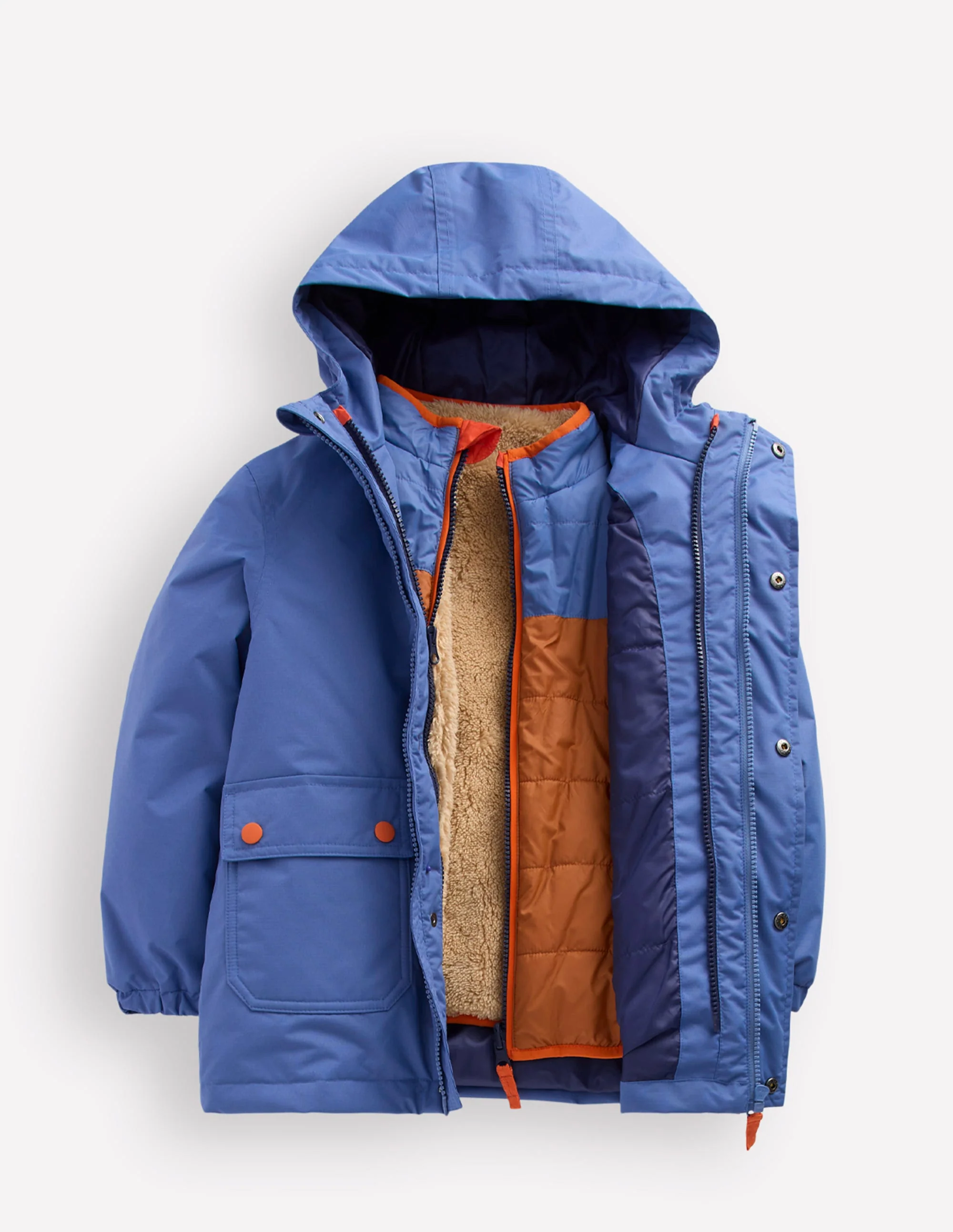 4-in-1 Waterproof Coat-Blue River - Image 3