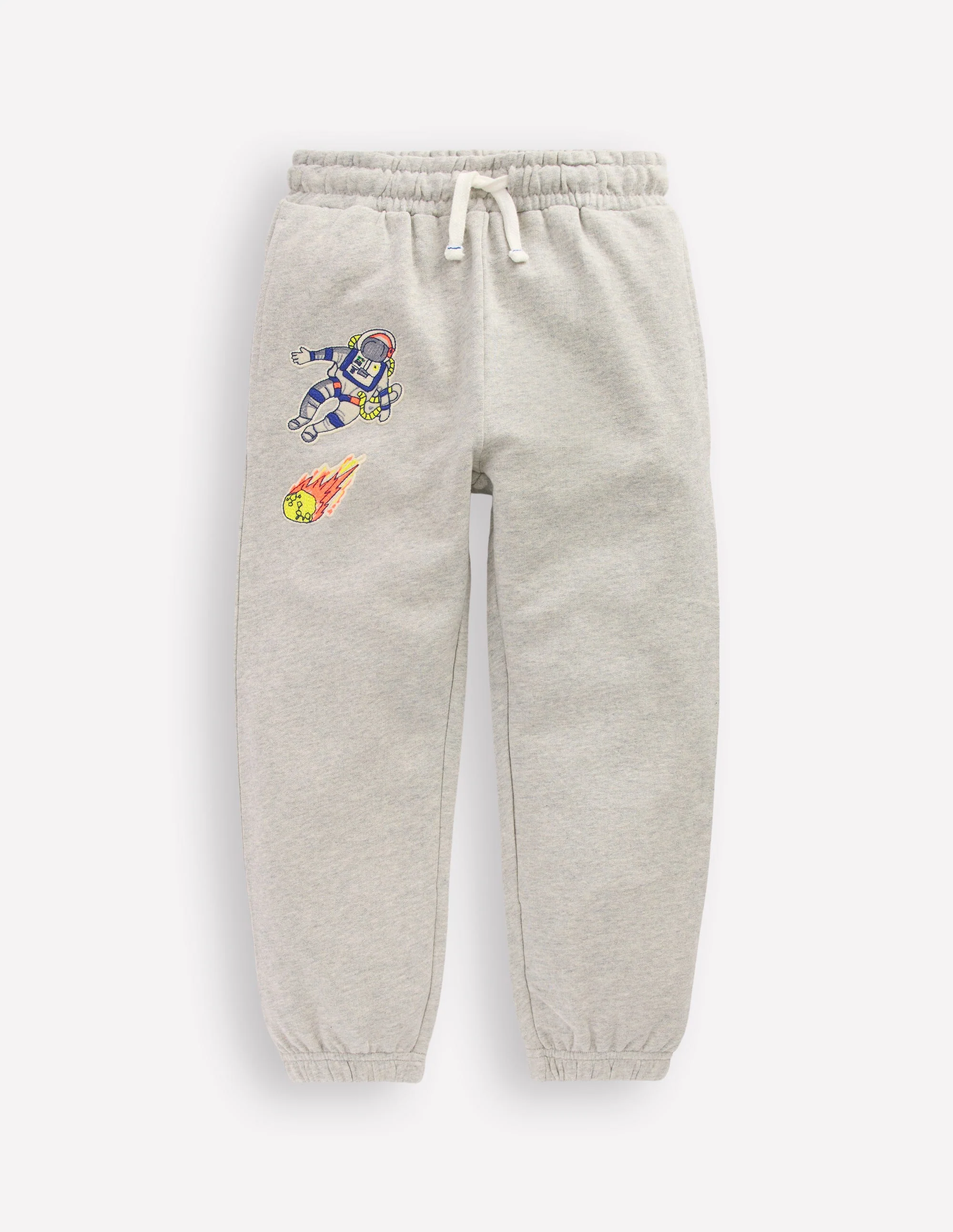 Badge Joggers-Grey Space - Image 5