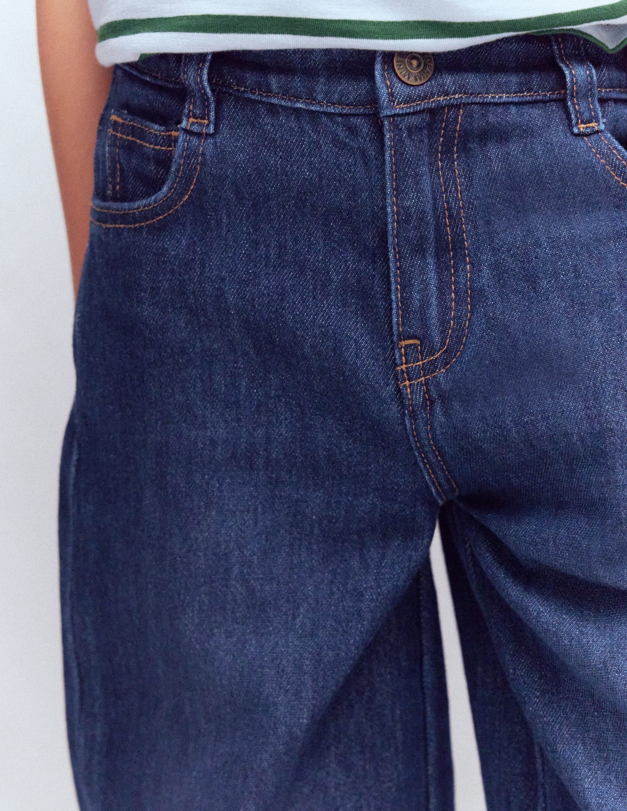 Barrel Jeans-Mid Wash - Image 2