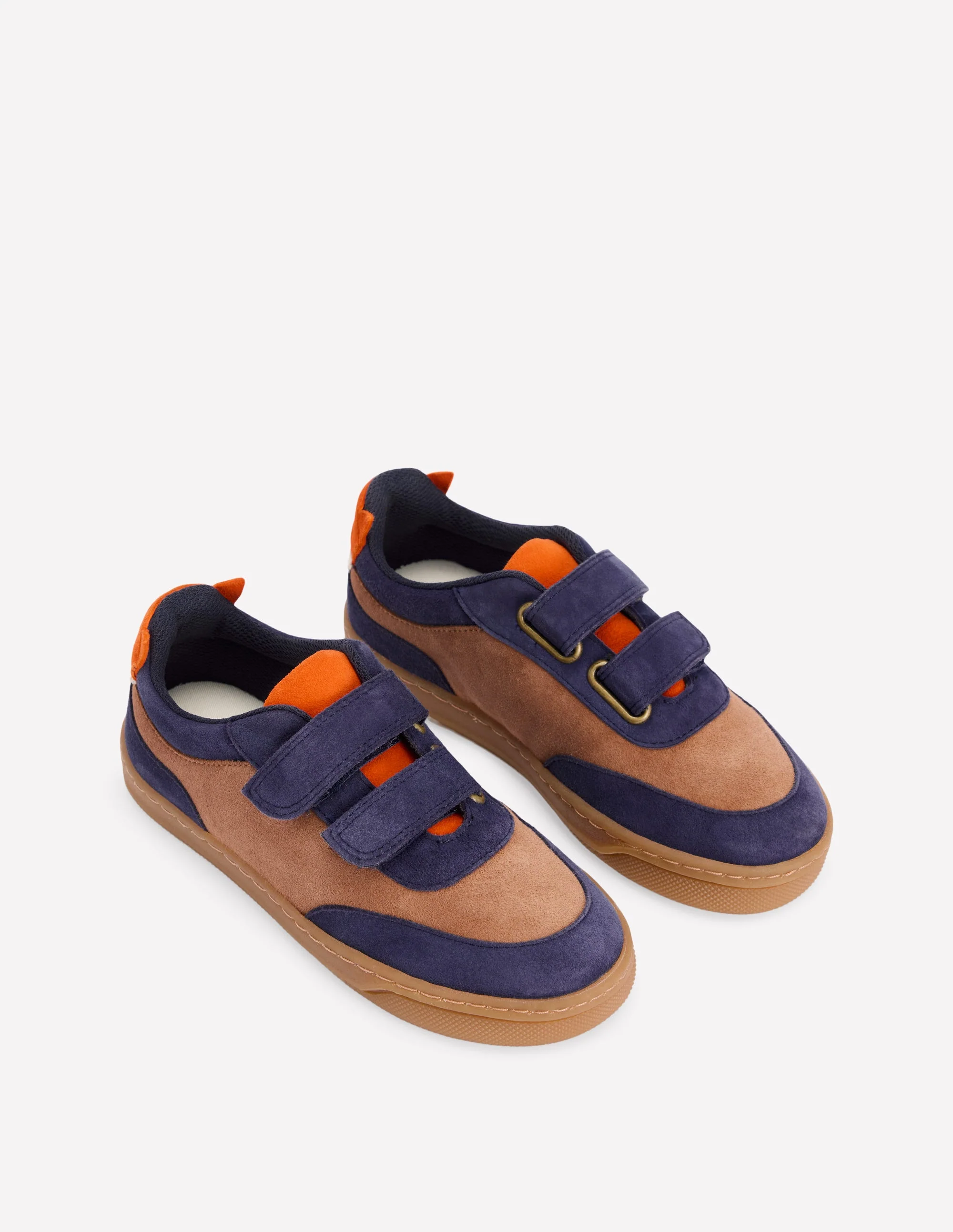 Colourblock Low Tops-Toffee Brown Fox - Image 3