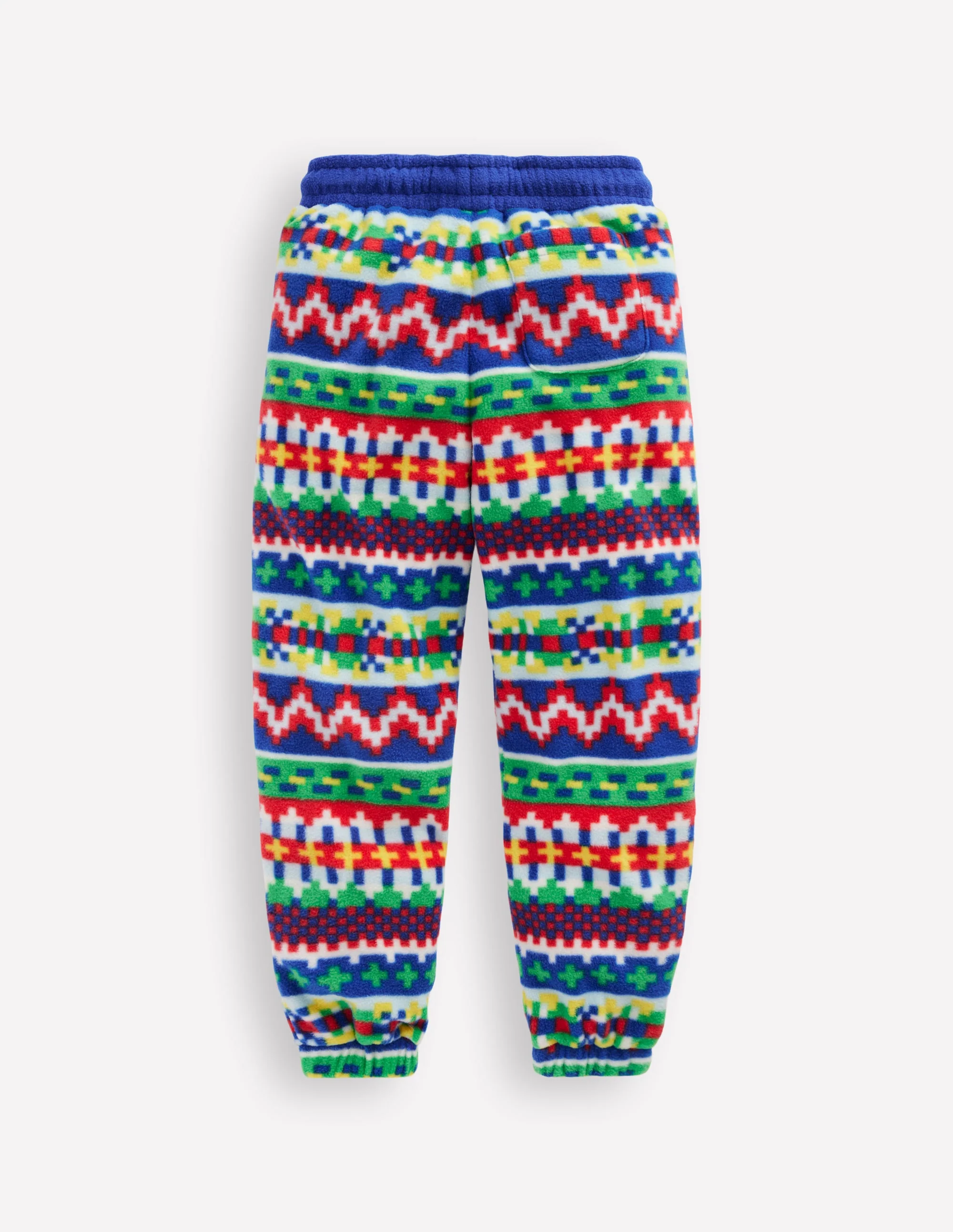 Cosy Geometric Joggers-Multi Jacquard - Image 2