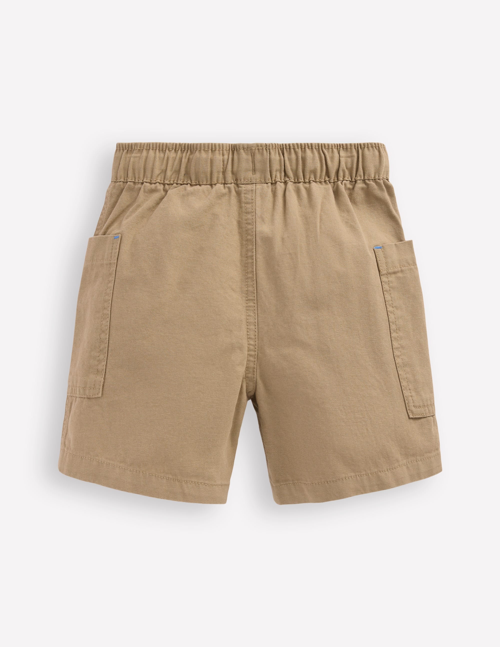 Cotton Pocket Shorts-Macadamia - Image 2