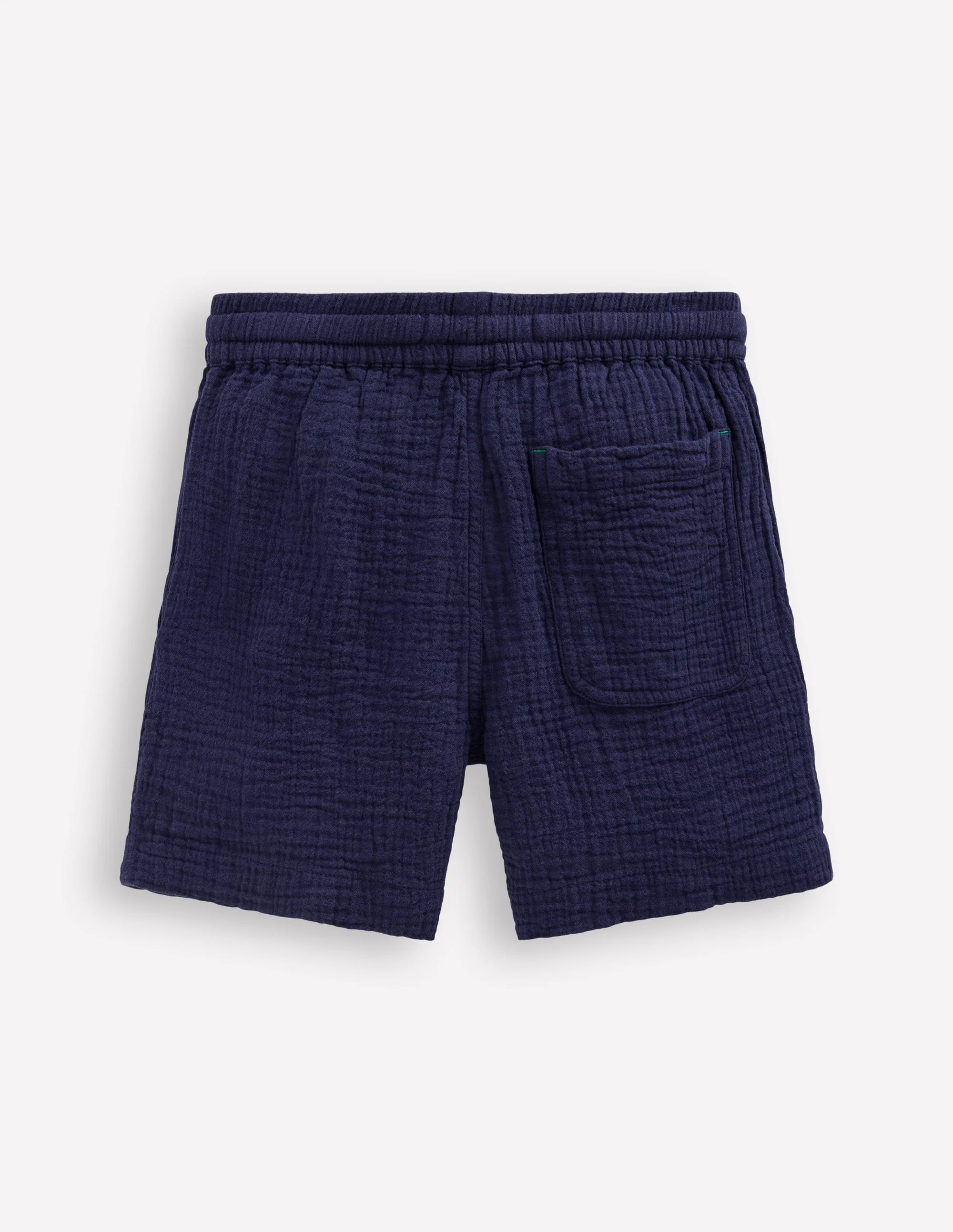 Double Cloth Shorts-Navy - Image 2