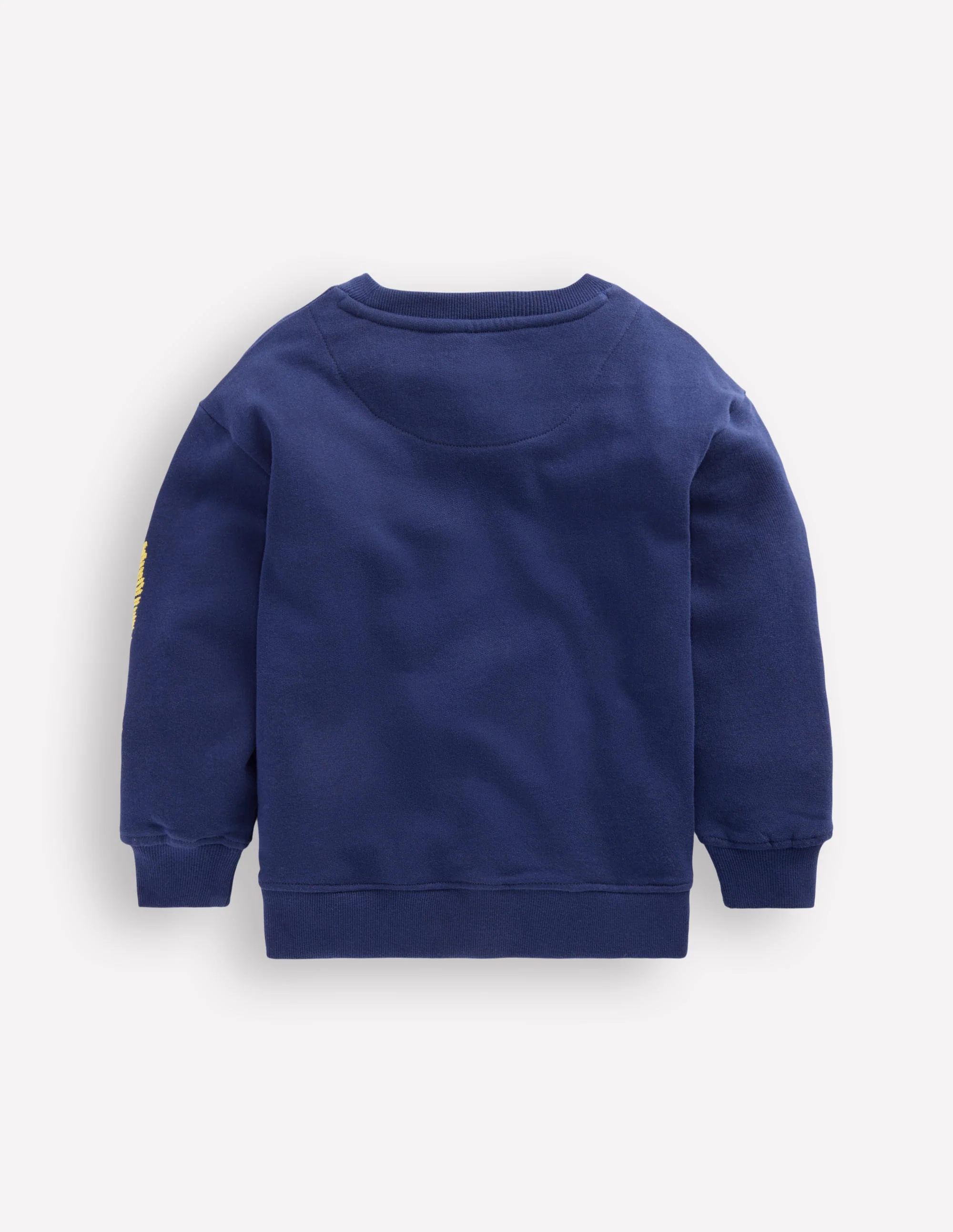 Embroidered Sweatshirt-College Navy Seacreatures - Image 2