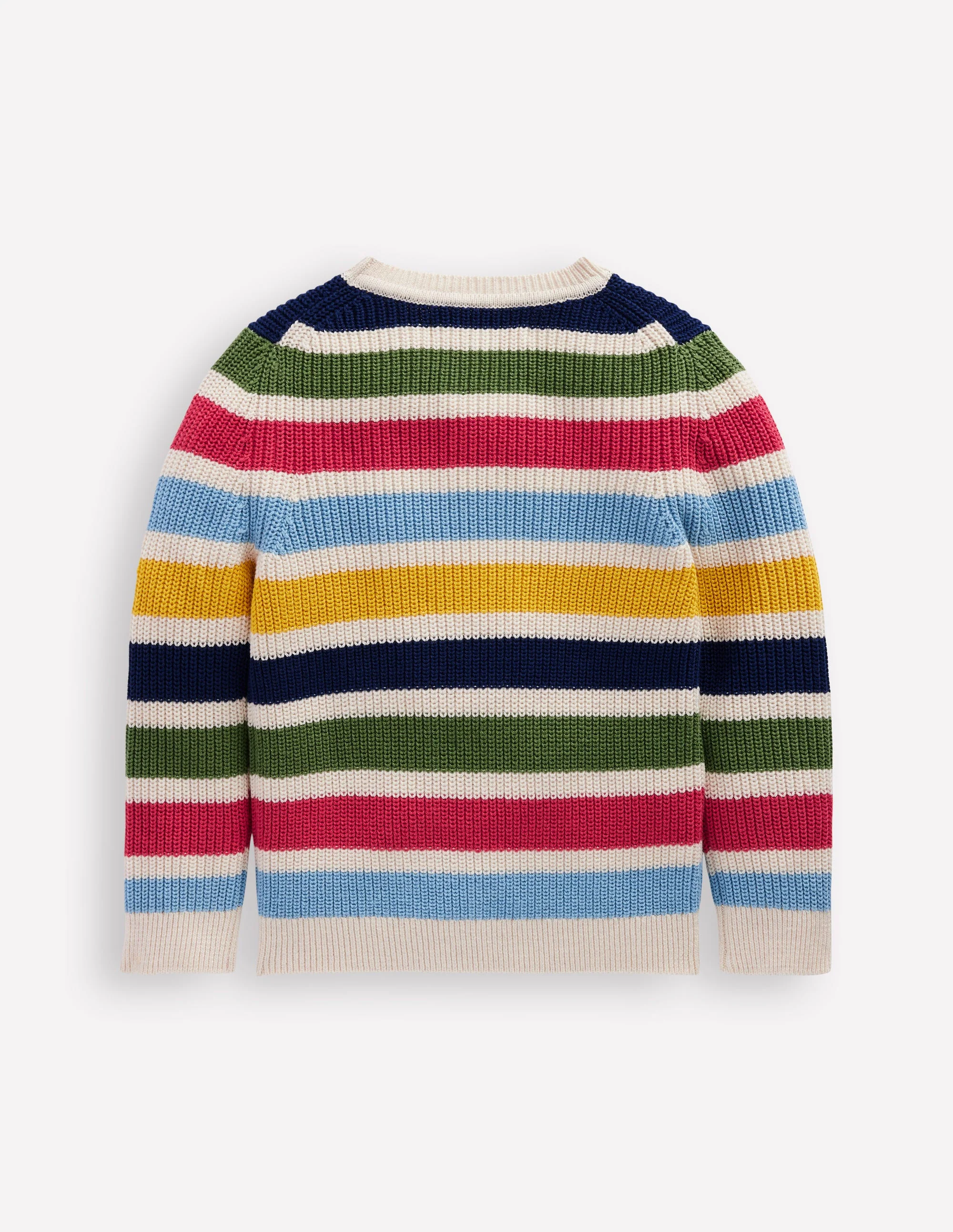 Everyday Cotton Jumper-Multi Stripe - Image 2