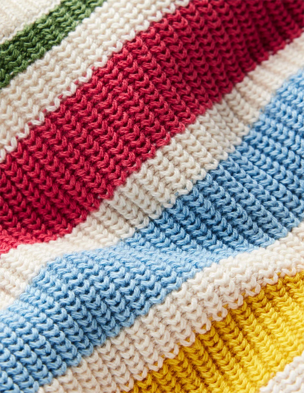 Everyday Cotton Jumper-Multi Stripe - Image 3