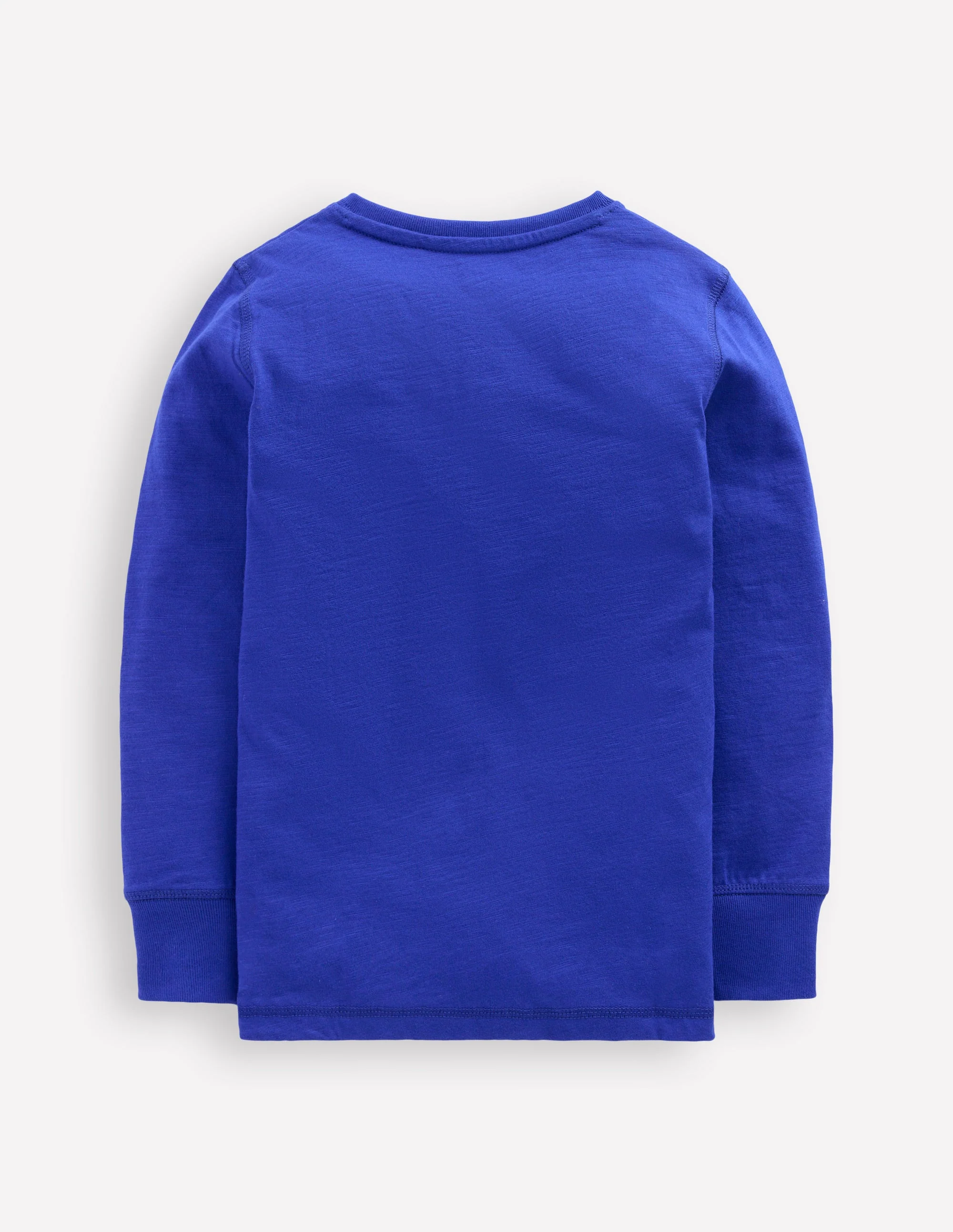 Everyday Henley T-shirt-Bright Blue - Image 2