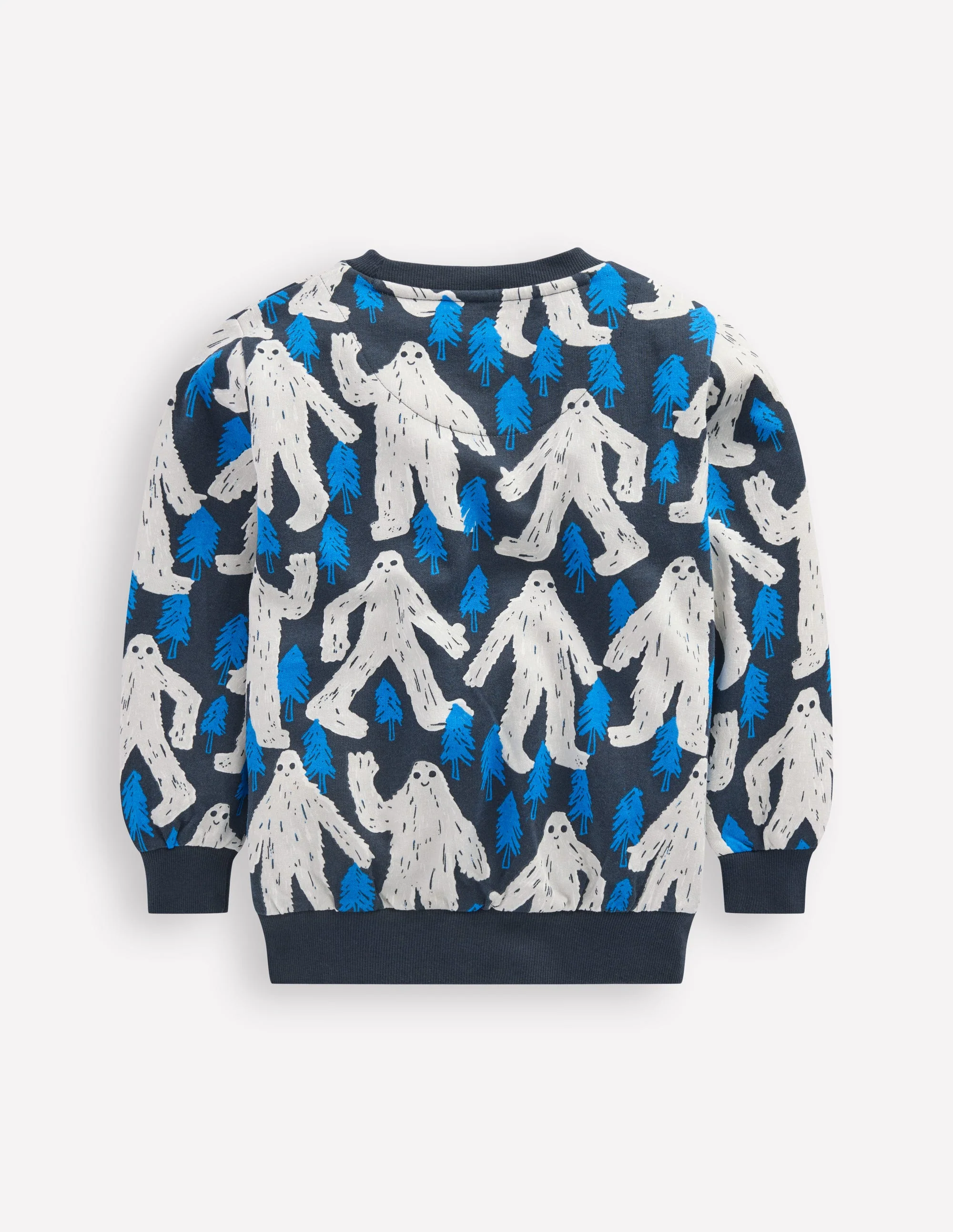 Everyday Printed Sweatshirt-Directoire Blue Yetti - Image 2