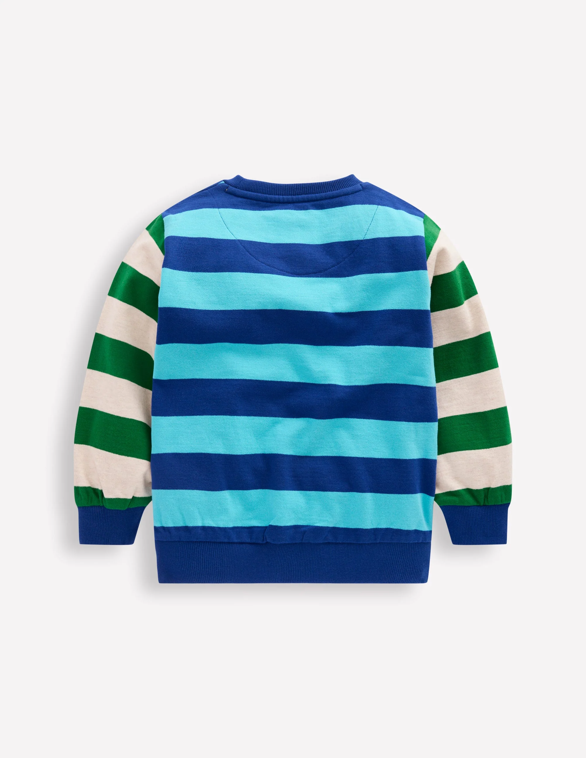 Everyday Printed Sweatshirt-Hotch Stripe - Image 2