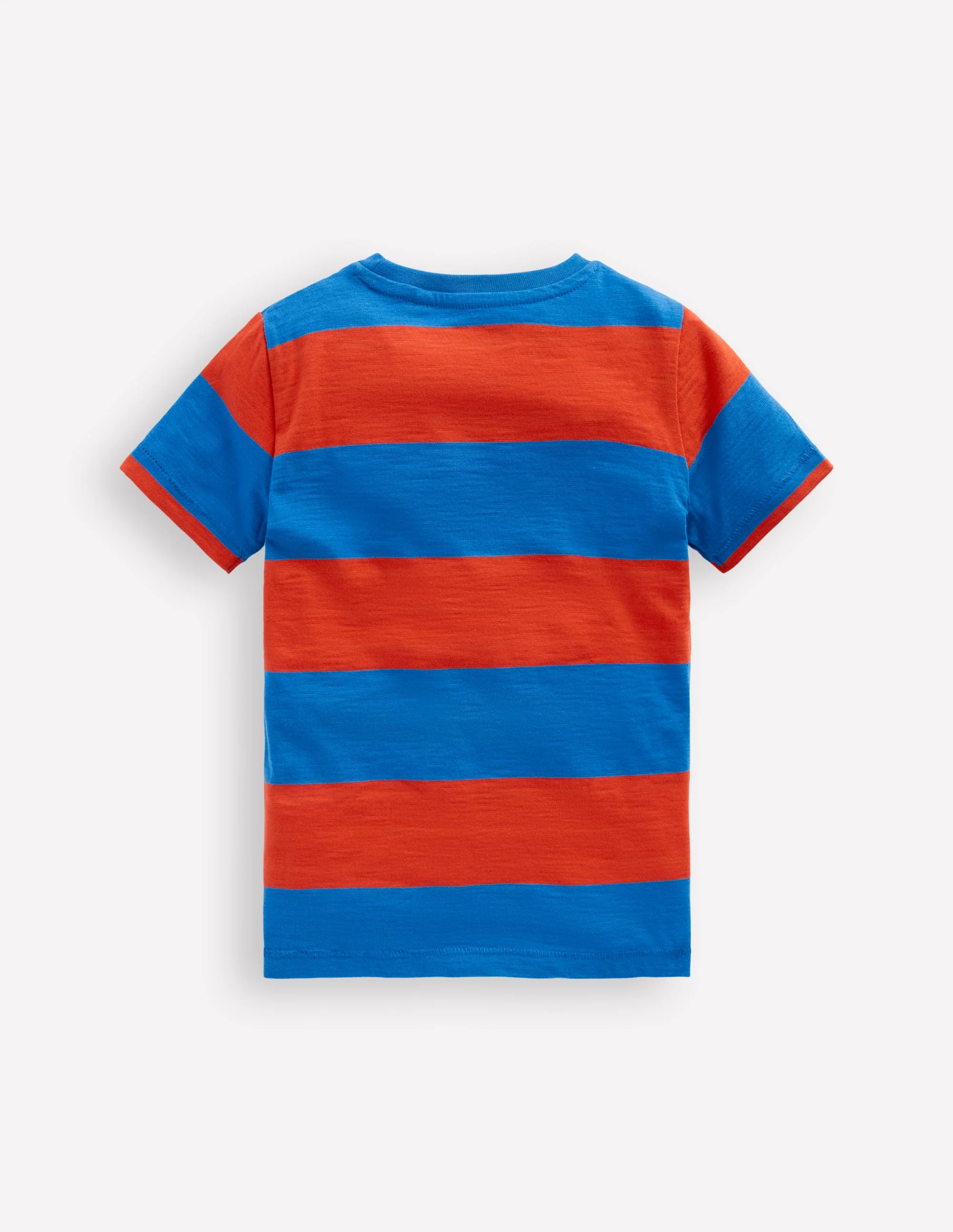 Everyday Short Sleeve T-Shirt-AURORA RED / DIRECTOIRE BLUE - Image 2