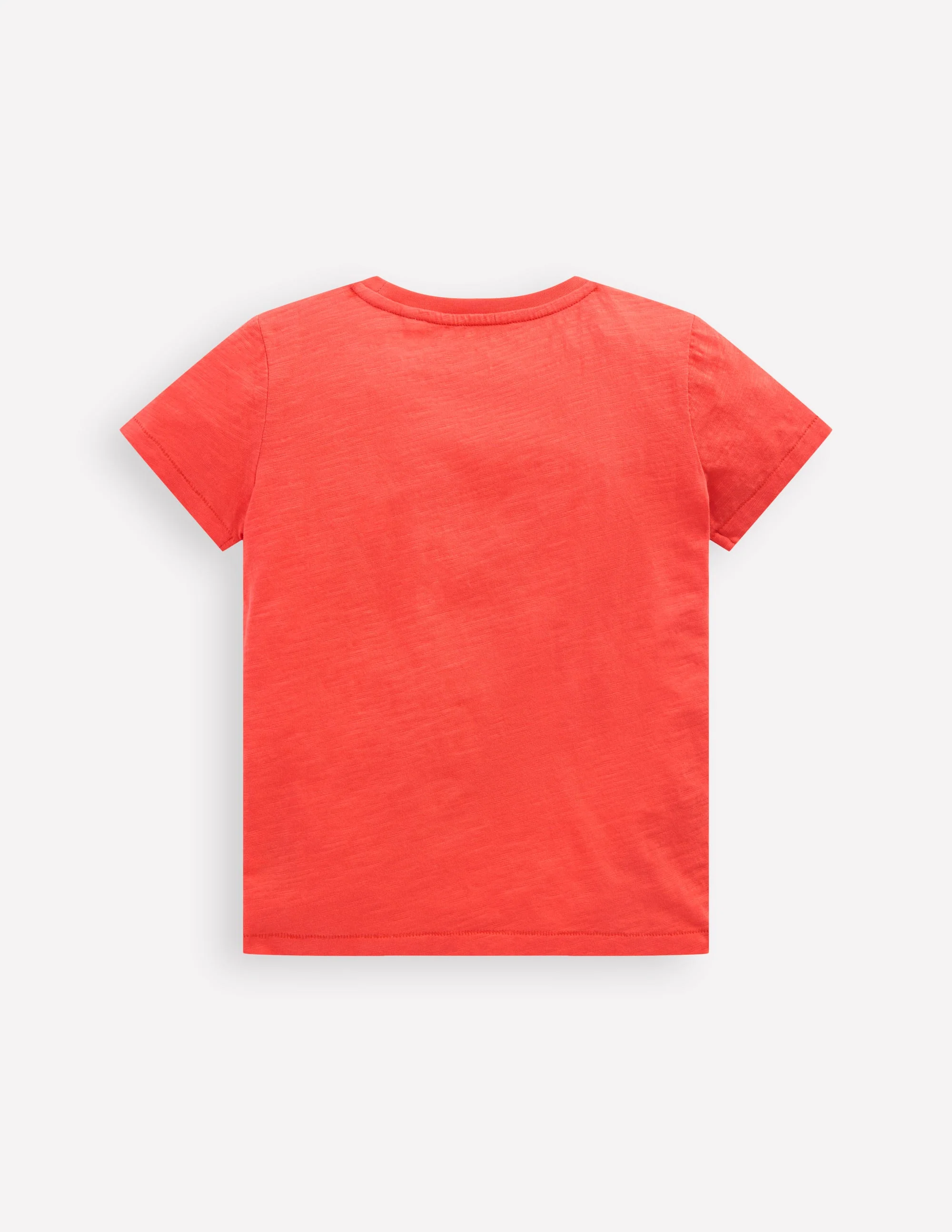 Everyday Short Sleeve T-Shirt-Coral Orange - Image 2