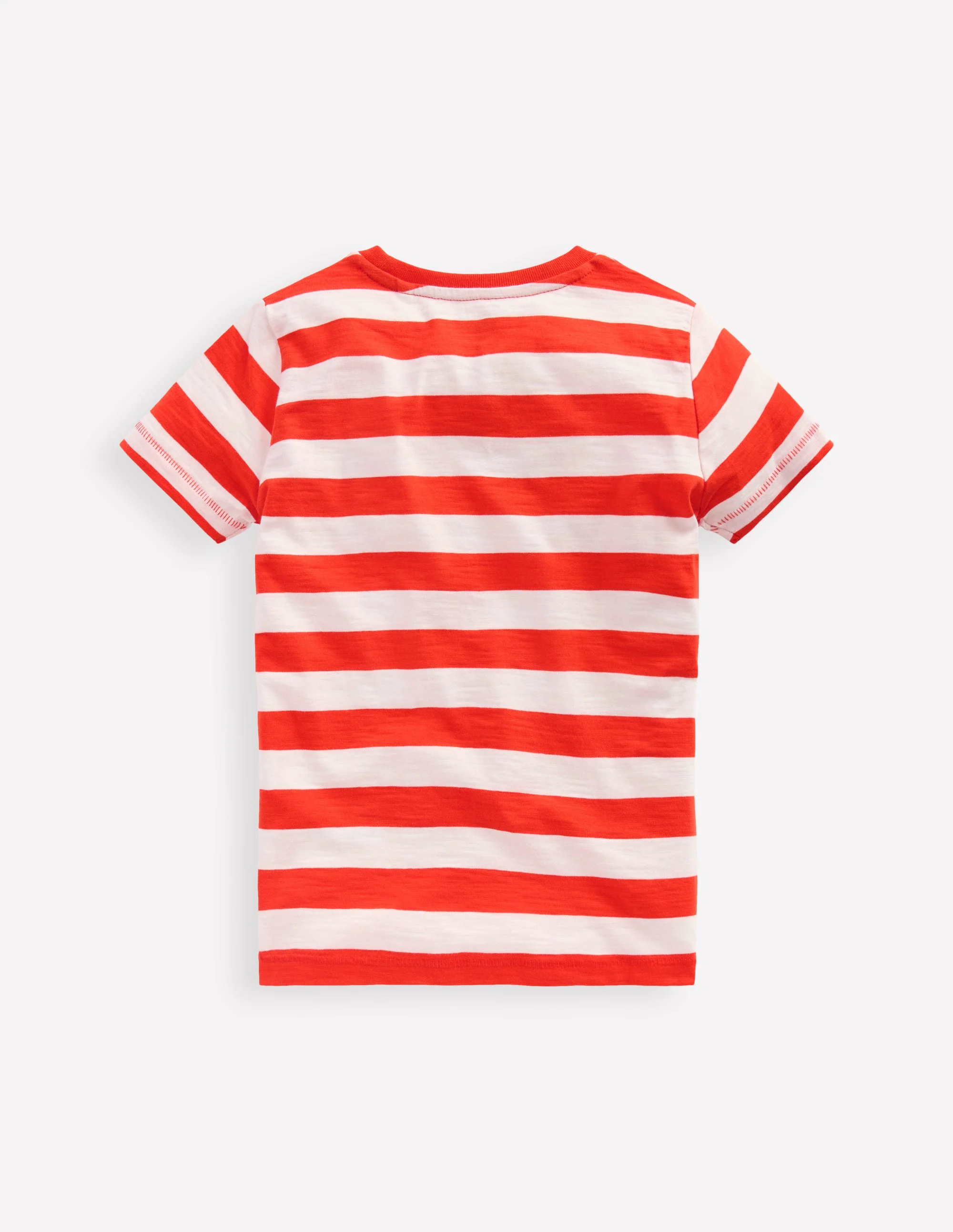 Everyday Short Sleeve T-Shirt-Fiesta / Coconut Milk new - Image 2