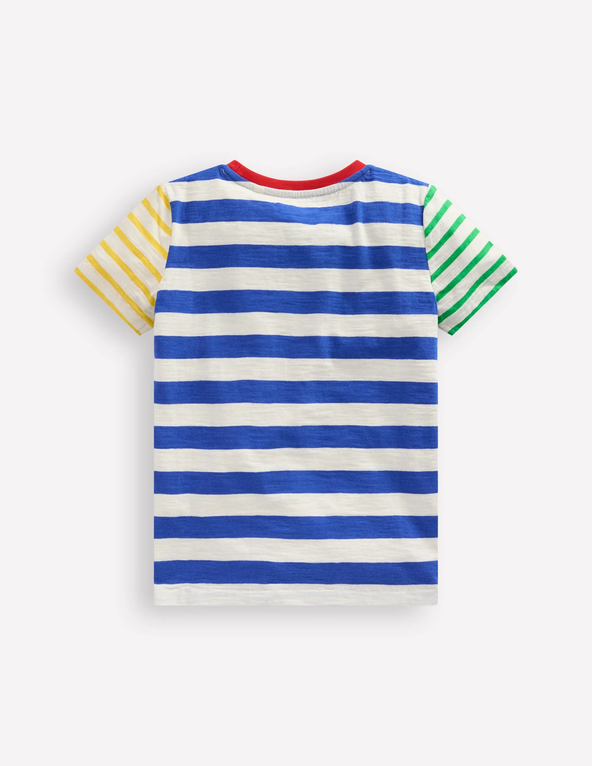 Everyday Short Sleeve T-Shirt-Hotchpotch Stripe - Image 2