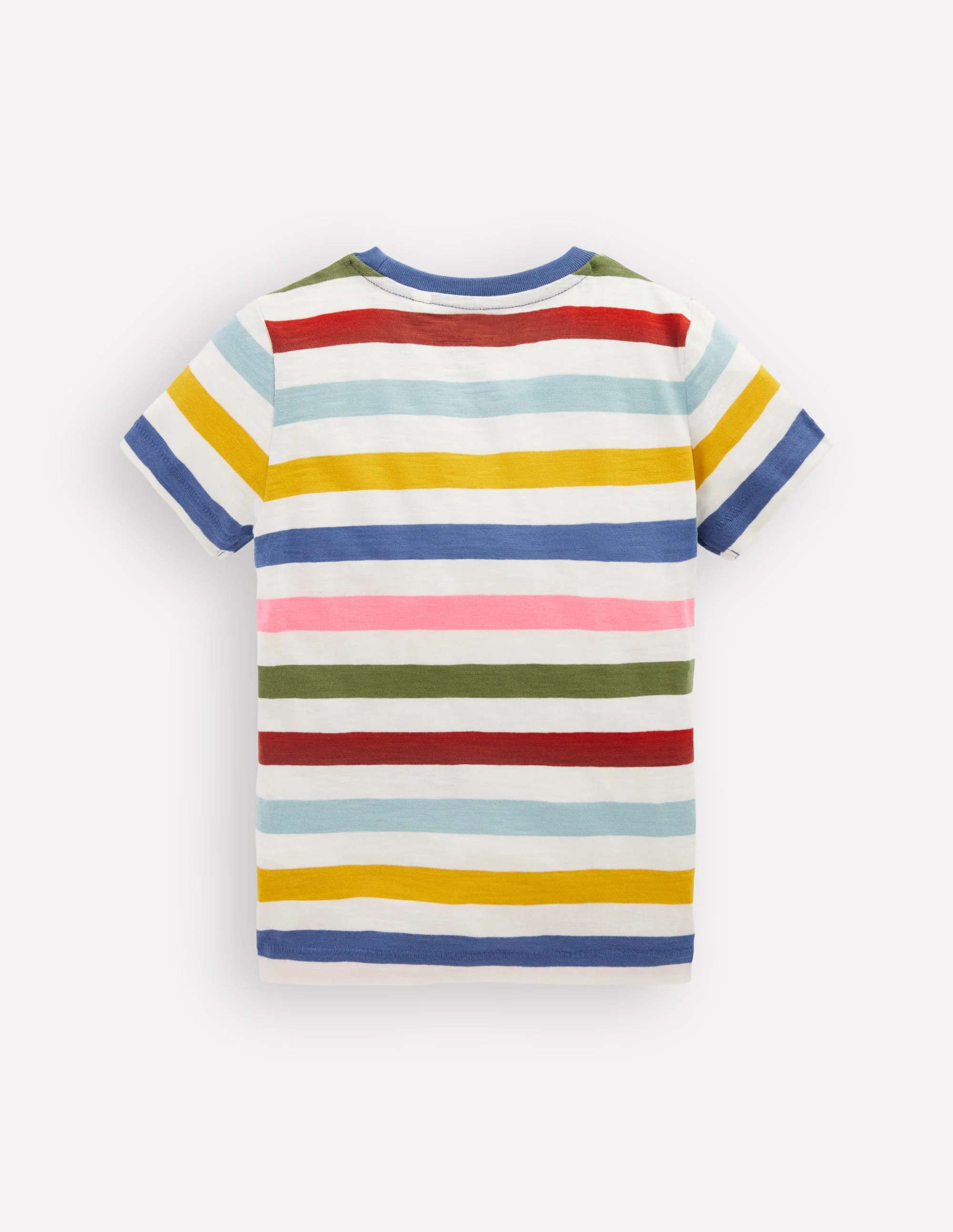 Everyday Short Sleeve T-Shirt-Multi Stripe - Image 2