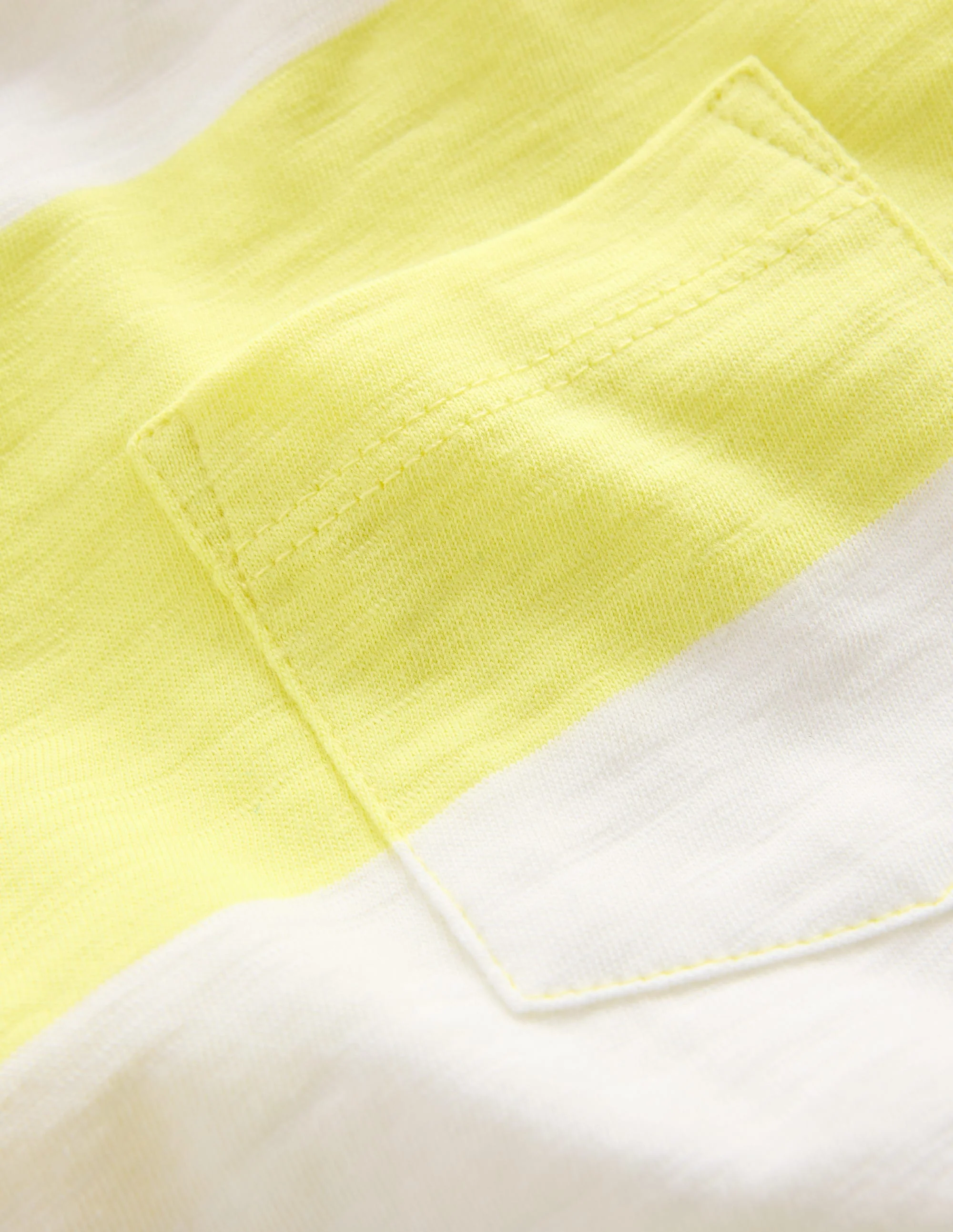 Everyday Short Sleeve T-Shirt-Yellow Hotch sleeve - Image 3
