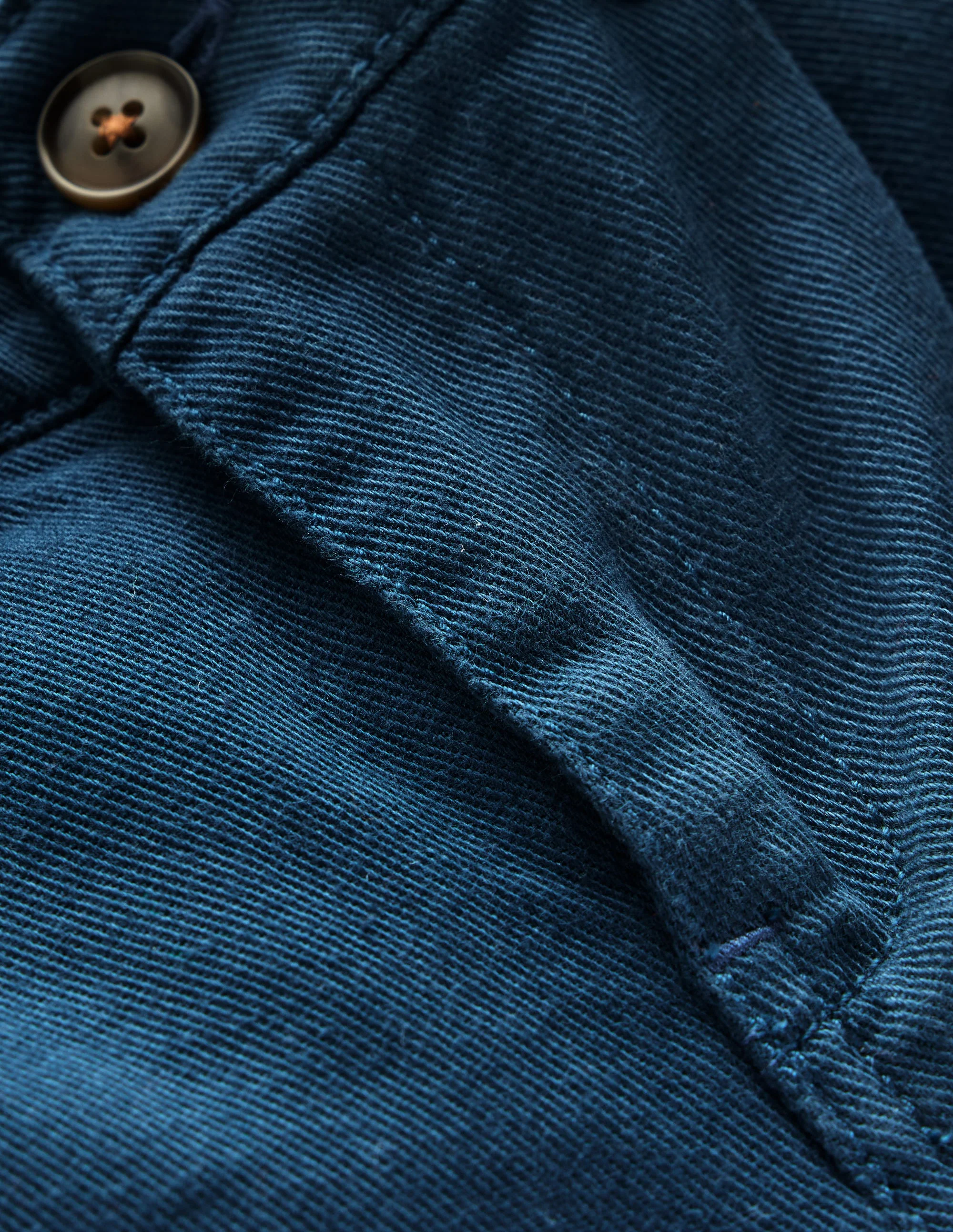 Everyday Straight Leg Trousers-Blueberry Pie Twill - Image 3