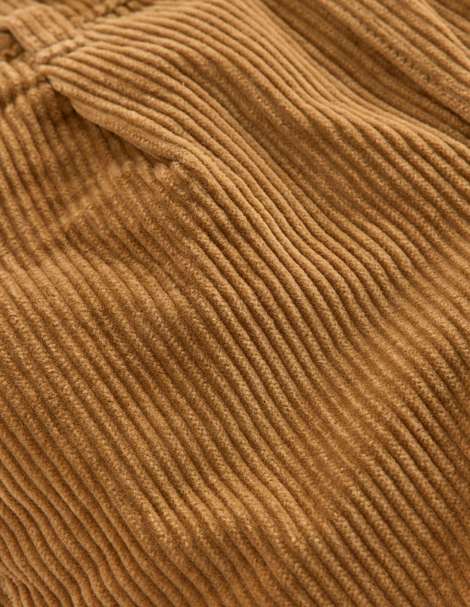 Everyday Straight Leg Trousers-Camel Cord - Image 5