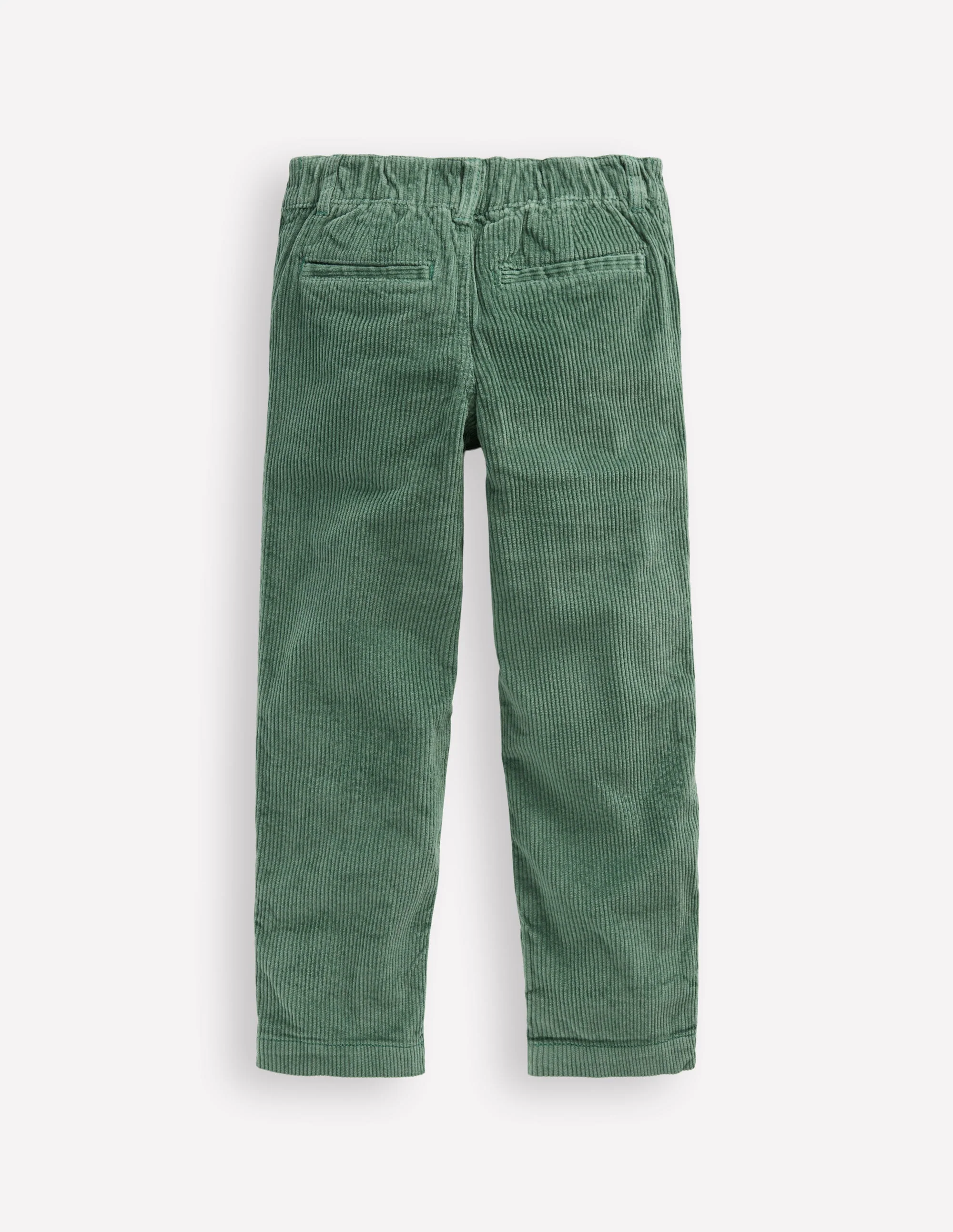 Everyday Straight Leg Trousers-Smoke Pine Cord - Image 2