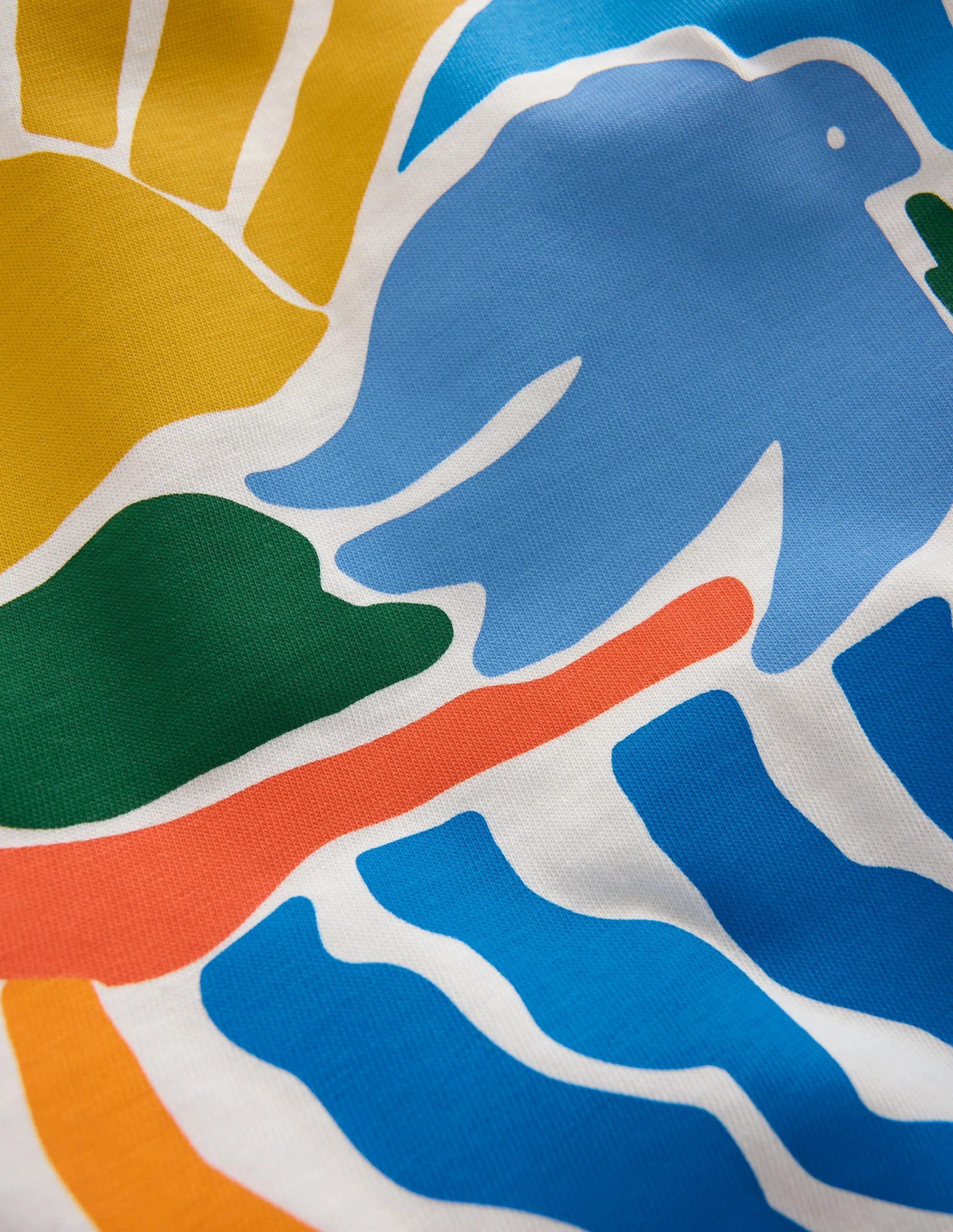 Front & Back Printed T-shirt-Coconut milk Sun Scape - Image 3