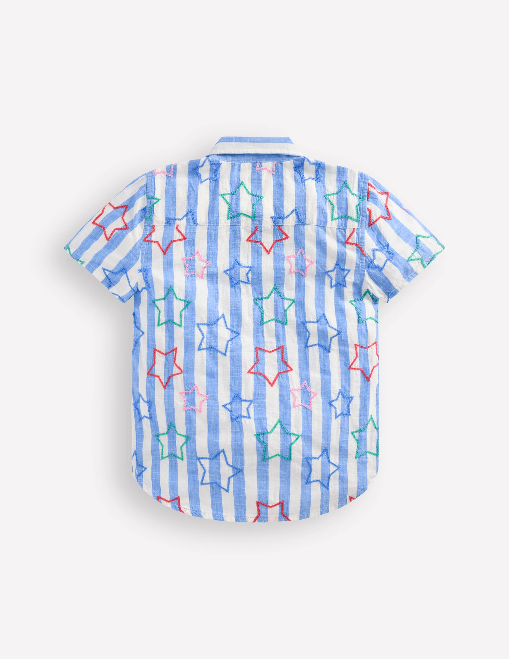 Fun Cotton Shirt-Starry Stripe - Image 6