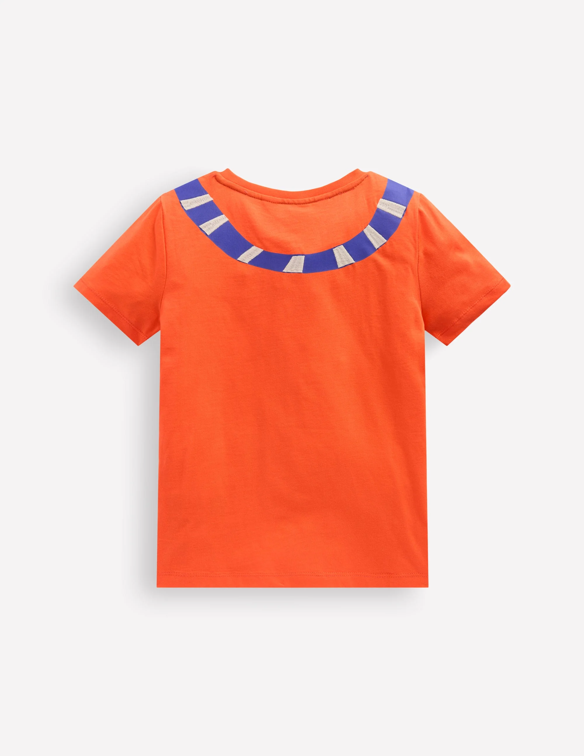 Fun Graphic T-shirt-Vermillion Orange Limur - Image 2
