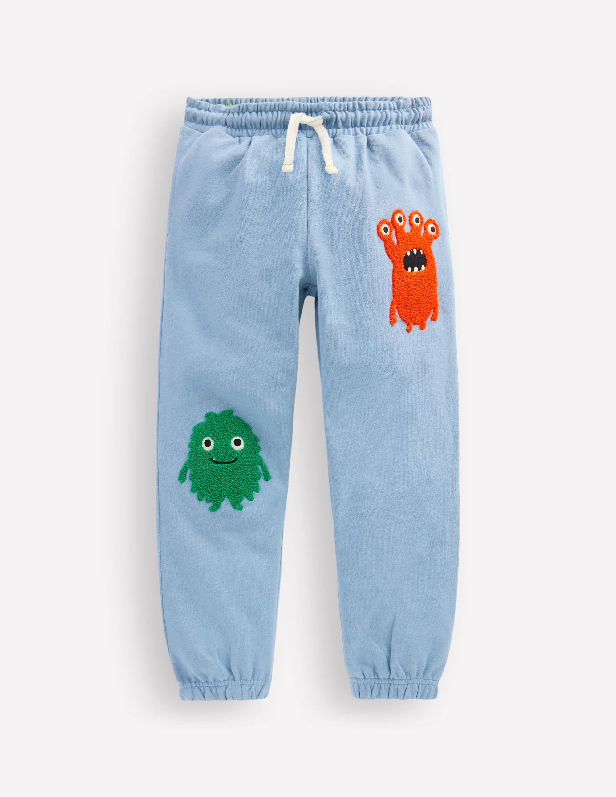 Fun Joggers-French Blue Monster Applique - Image 4